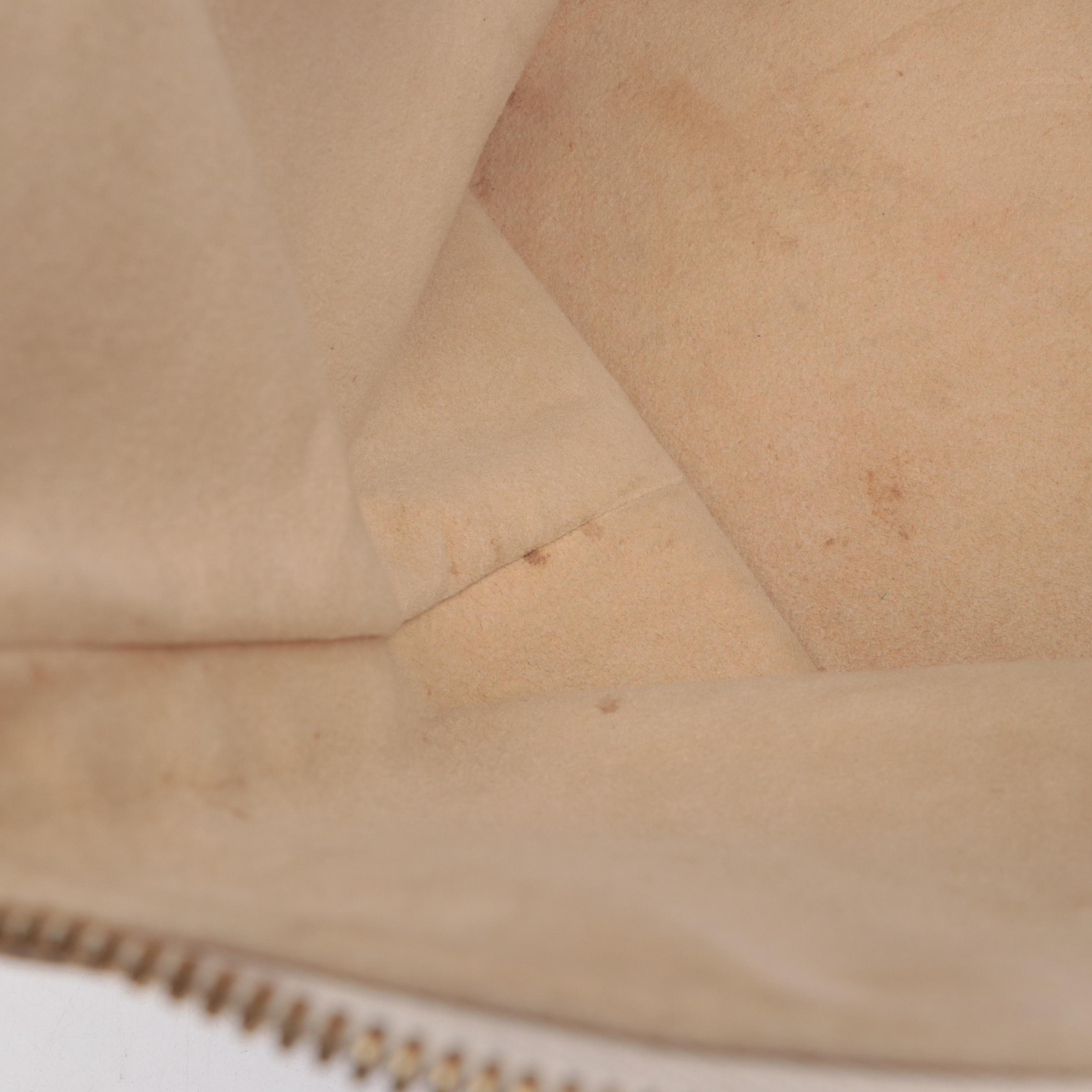 Louis Vuitton Saleya MM in Damier Azur Canvas and Vachetta Leather