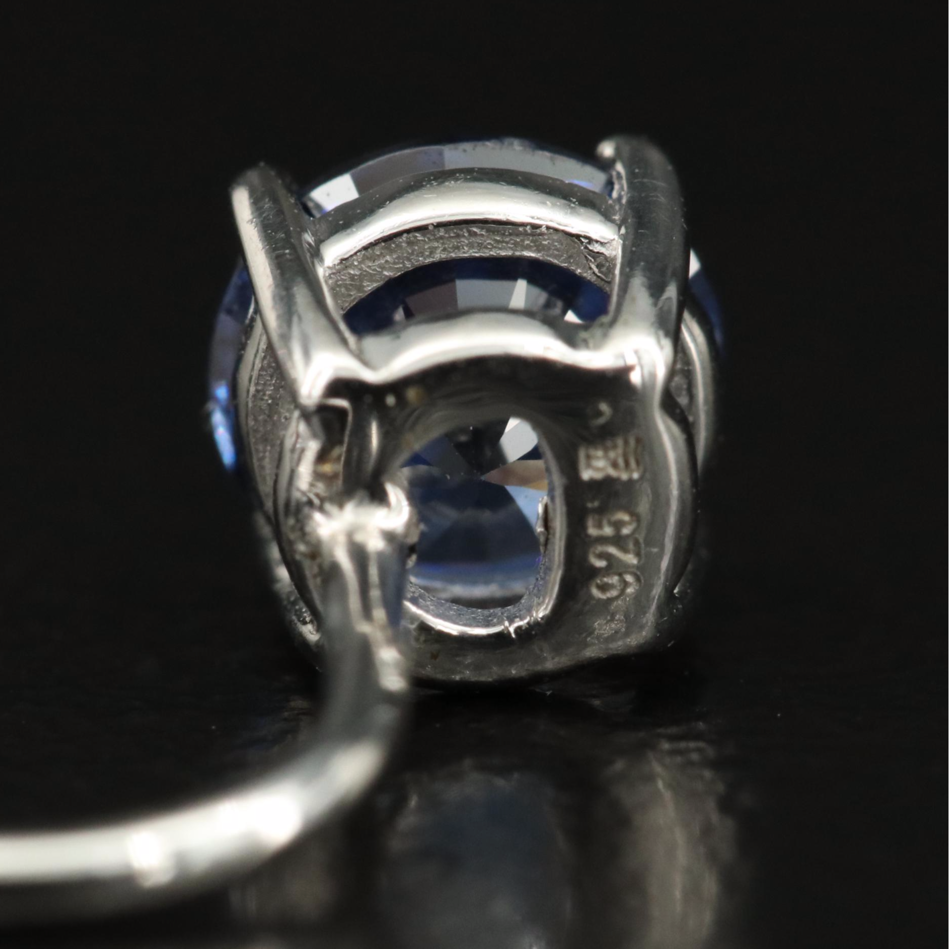 Sterling Cubic Zirconia Stud and Enhancer Earrings