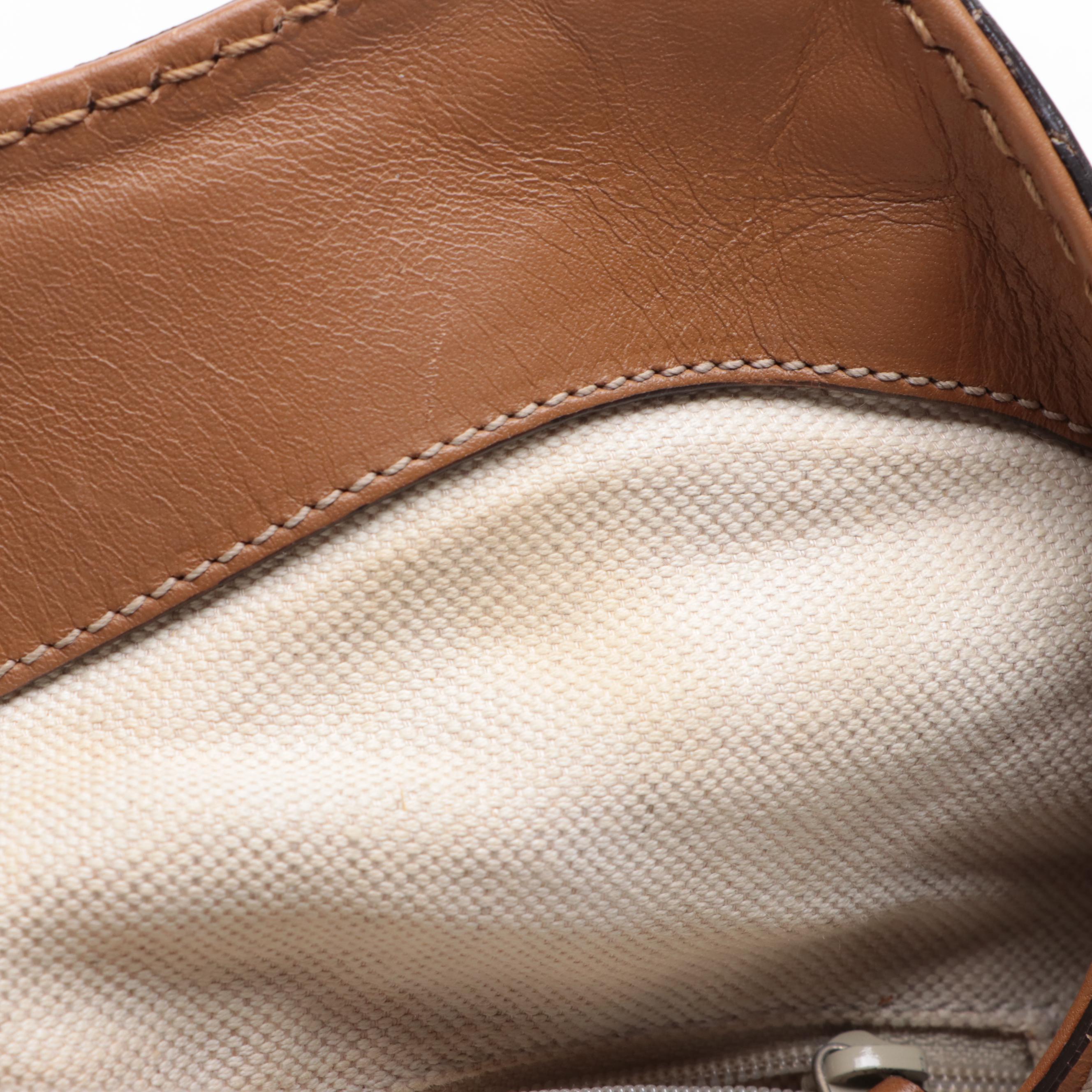 Gucci Sukey Tote in Diamante Canvas with Leather Trim