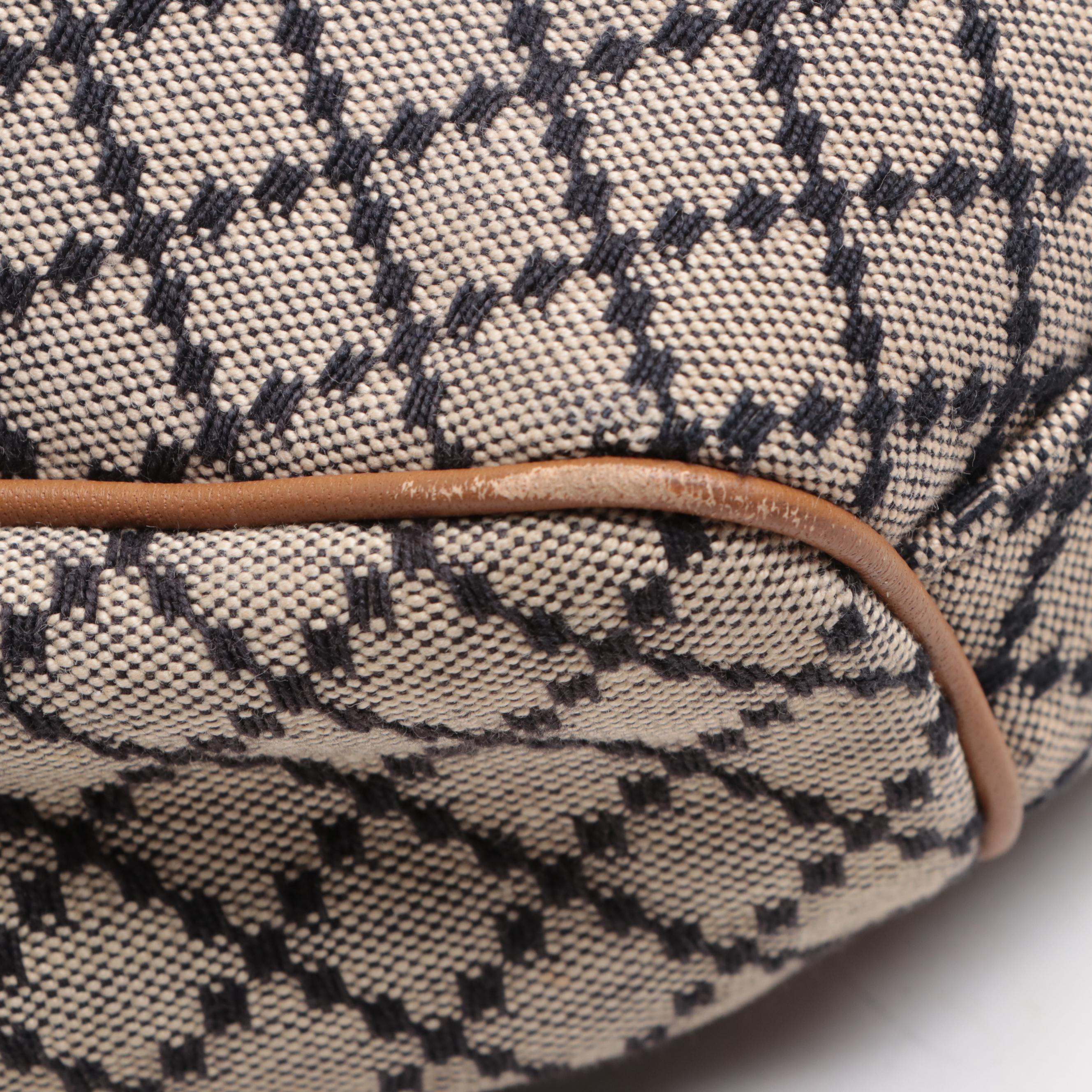 Gucci Sukey Tote in Diamante Canvas with Leather Trim