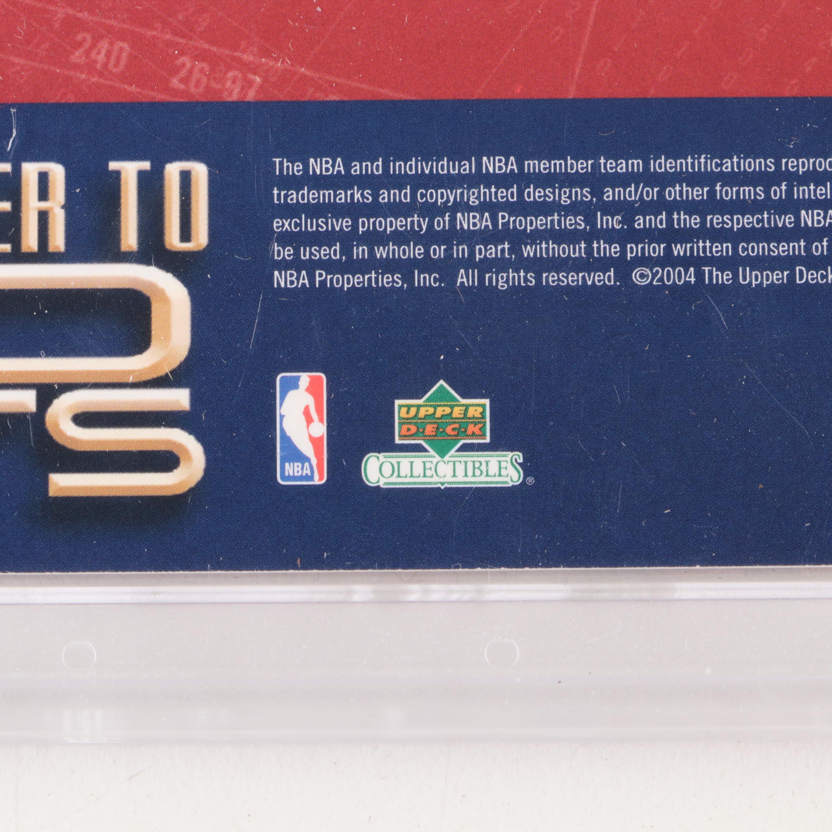 2003 Upper Deck Black Diamond LeBron James Jumbo Rookie Card and More