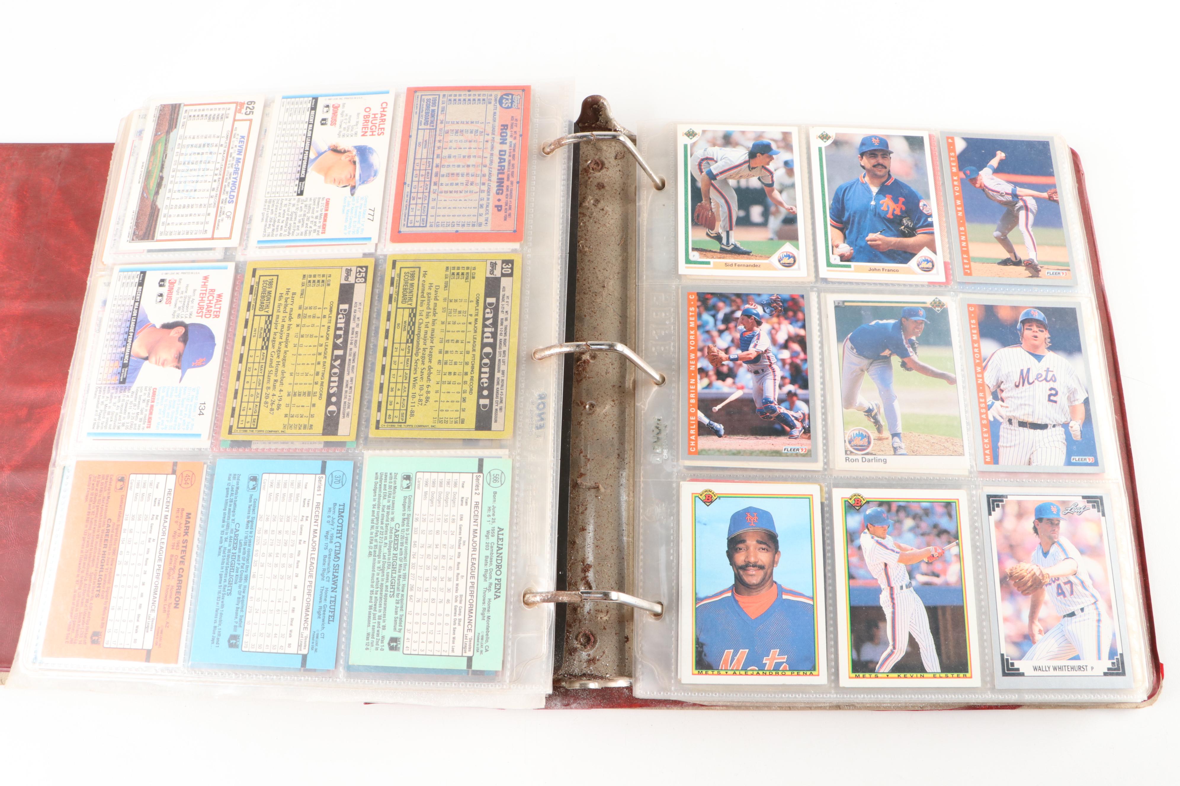 Topps with Other Baseball Cards, Cal Ripken, Nolan Ryan, and More, 1980s–2000s