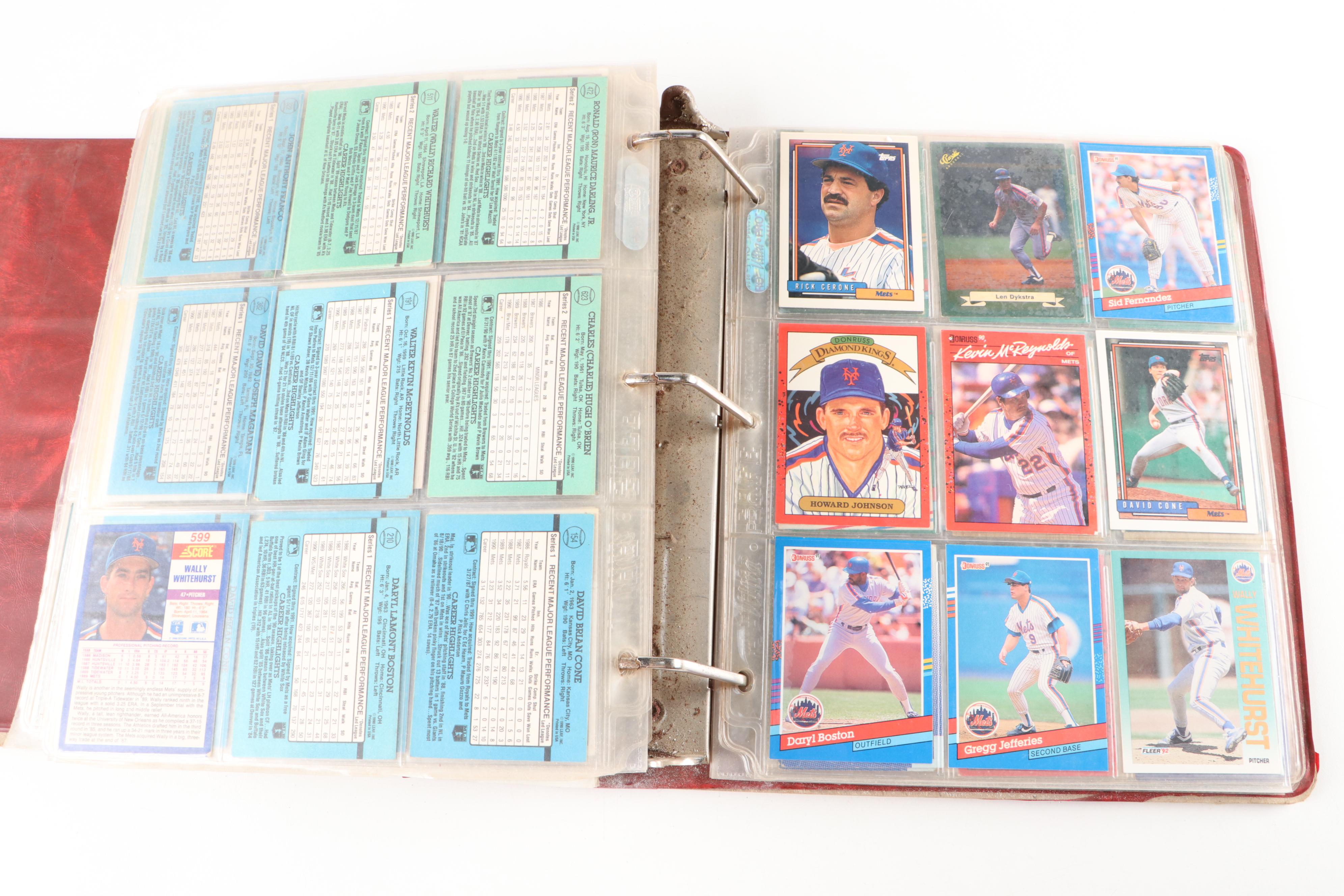 Topps with Other Baseball Cards, Cal Ripken, Nolan Ryan, and More, 1980s–2000s