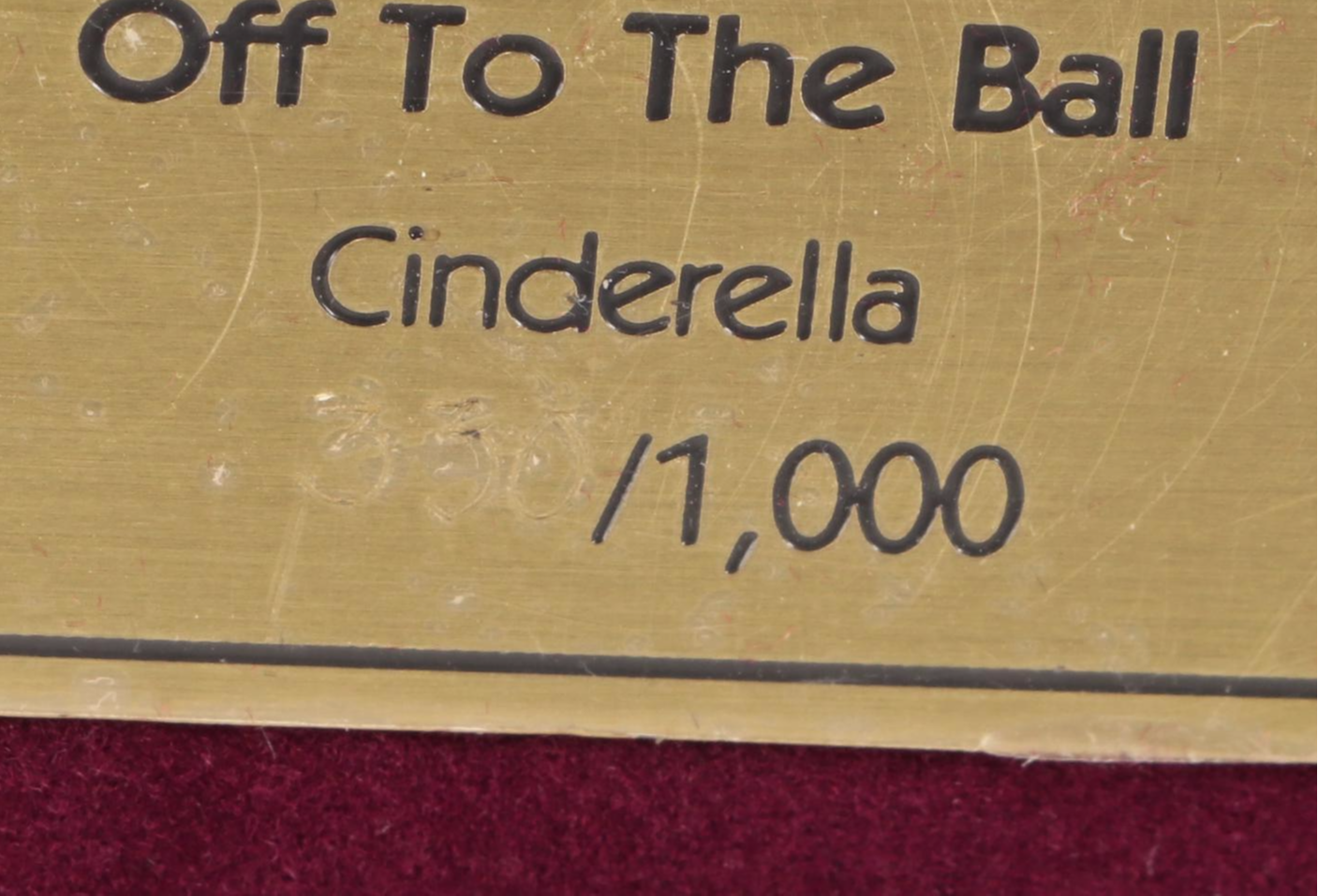 Walt Disney Classics Collection Signature Series "Off to the Ball" Figural Group