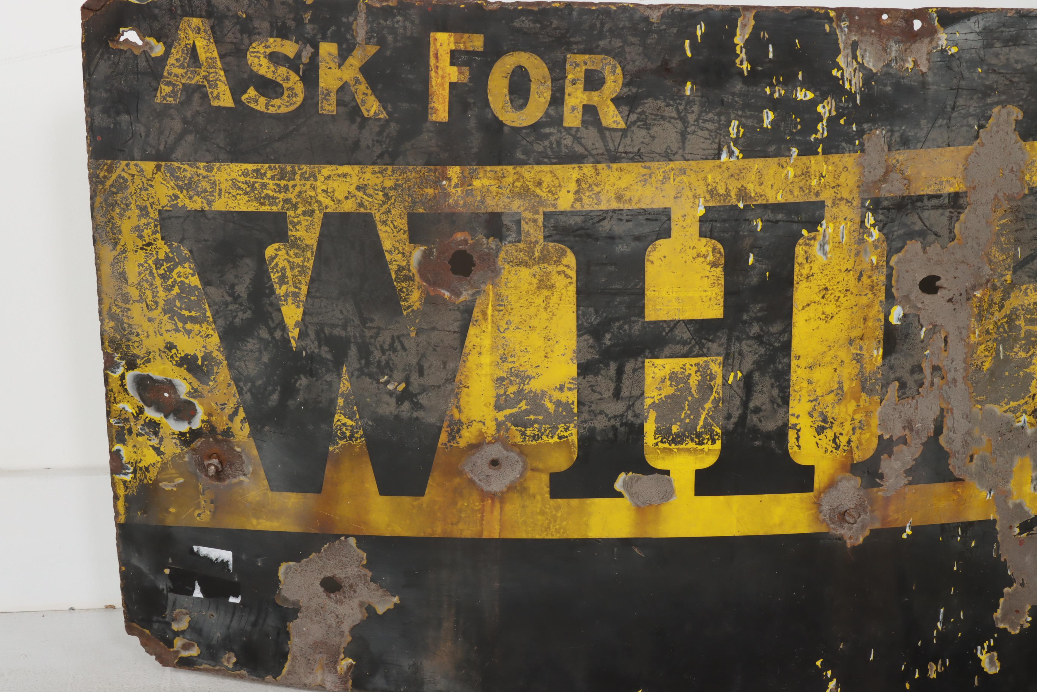 Whitbread's London Stouts and Ales Large-Scale Advertising Sign