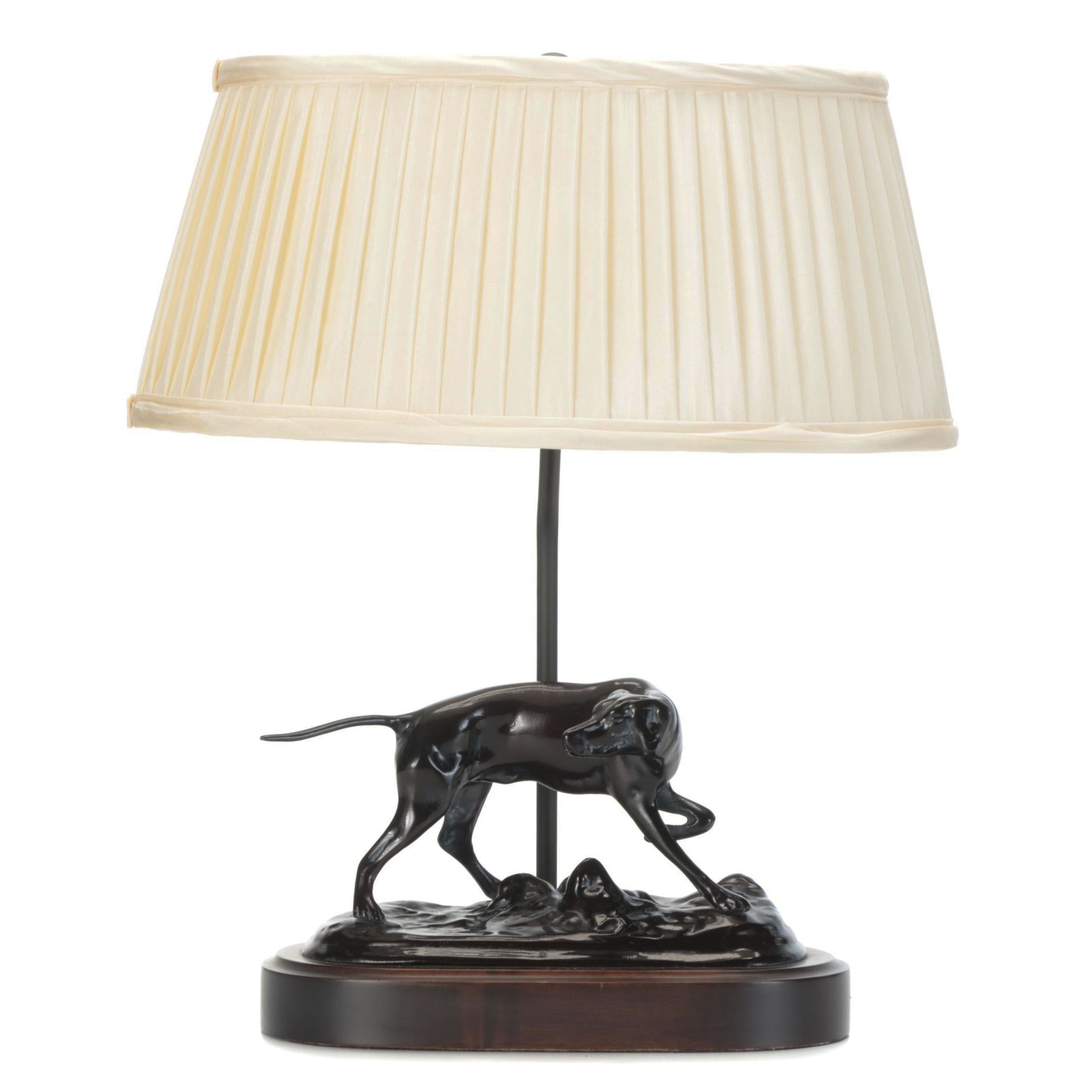 Mario Buatta for Frederick Cooper Cast Metal Table Lamp