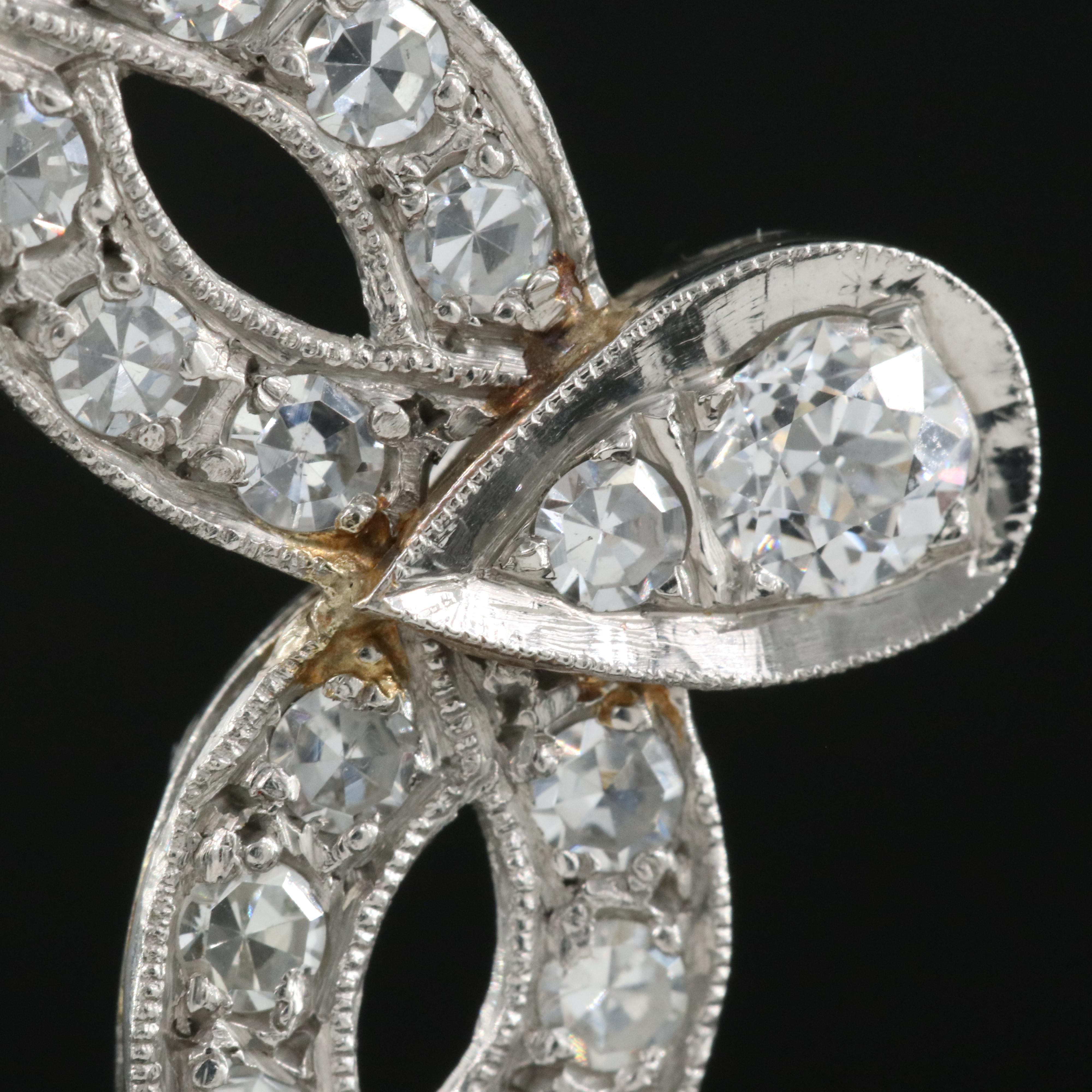 Platinum 1.23 CTW Diamond Pendant on 14K Chain