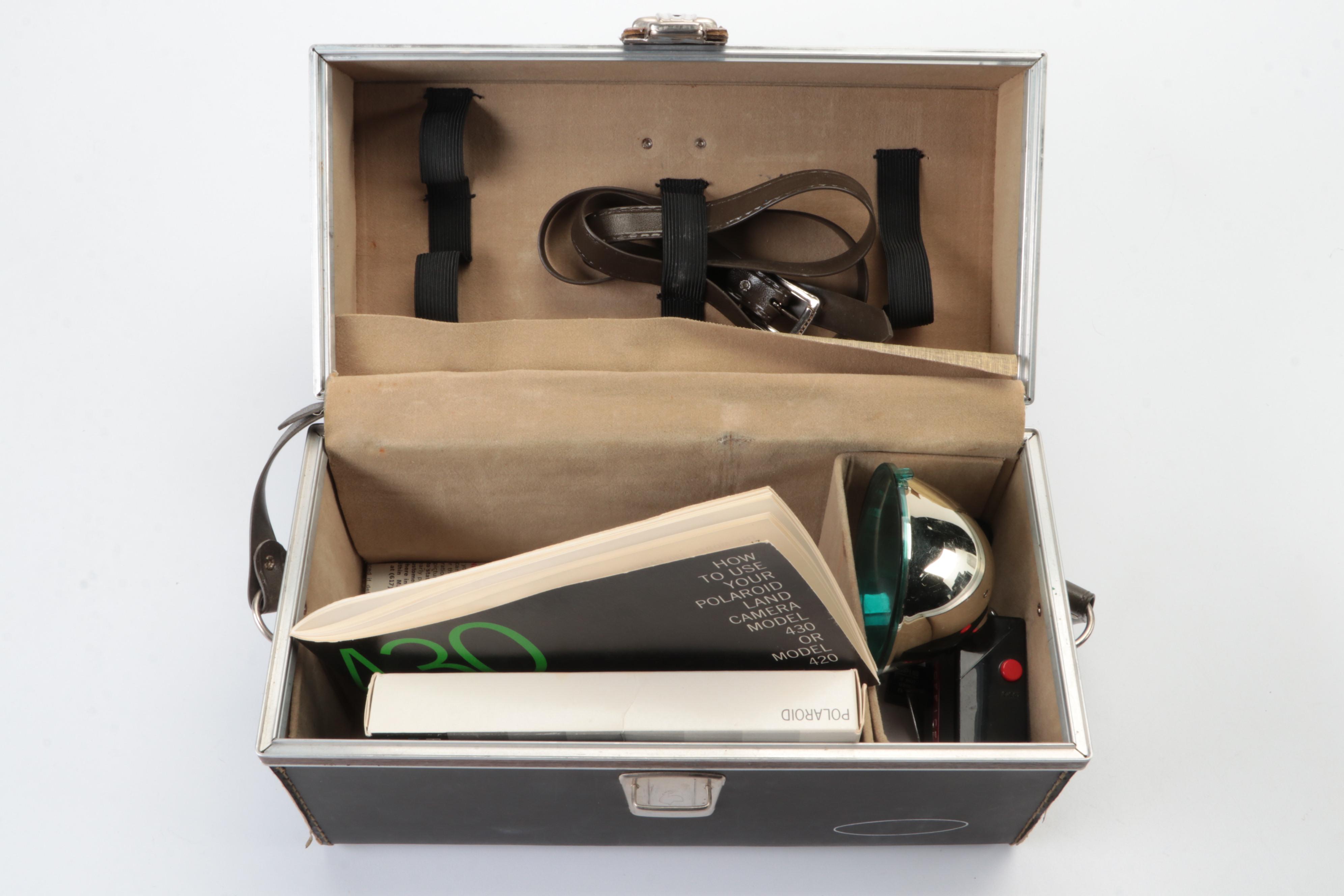 Sony Color Watchman with Polaroid Model 420 Land Camera