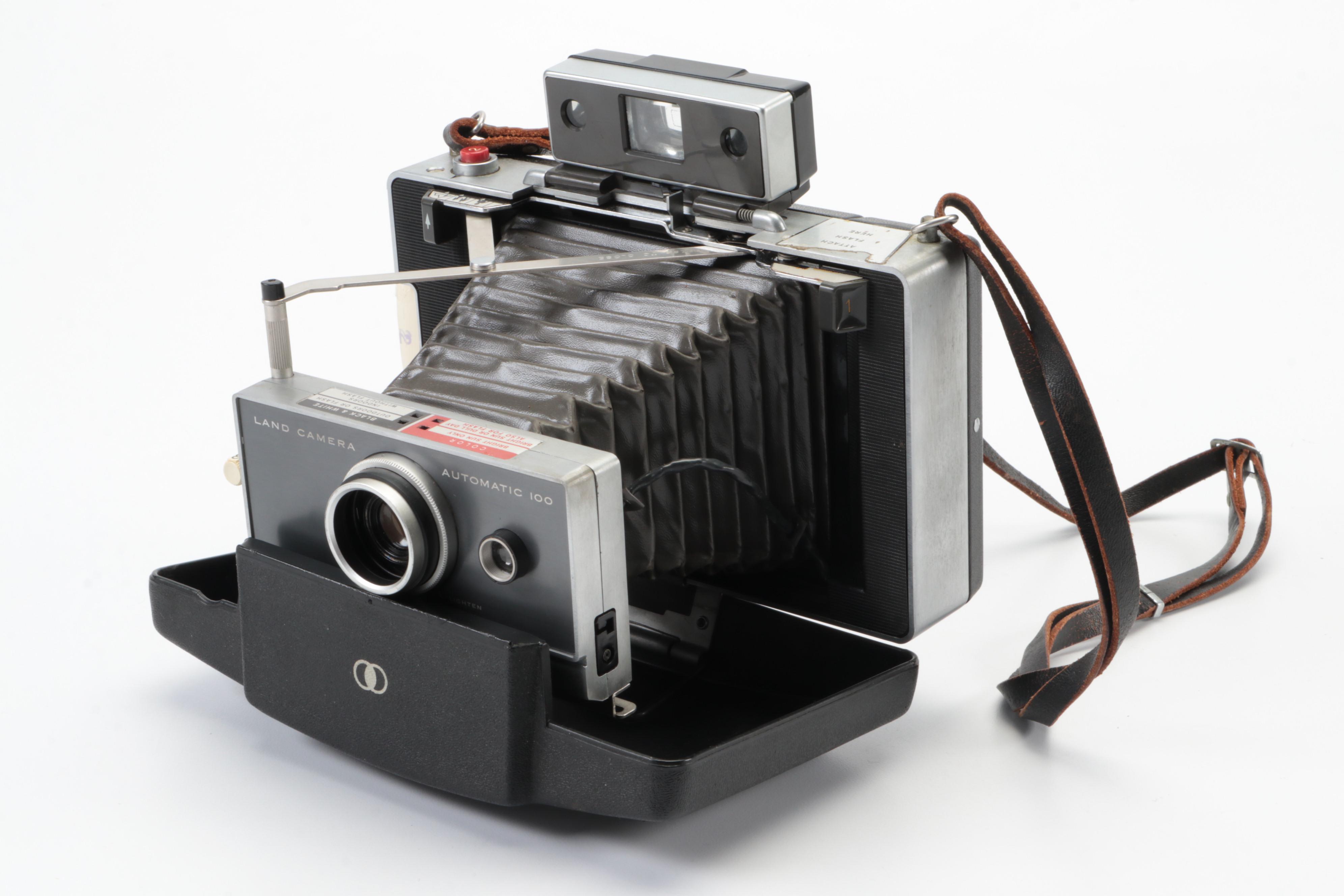 Sony Color Watchman with Polaroid Model 420 Land Camera