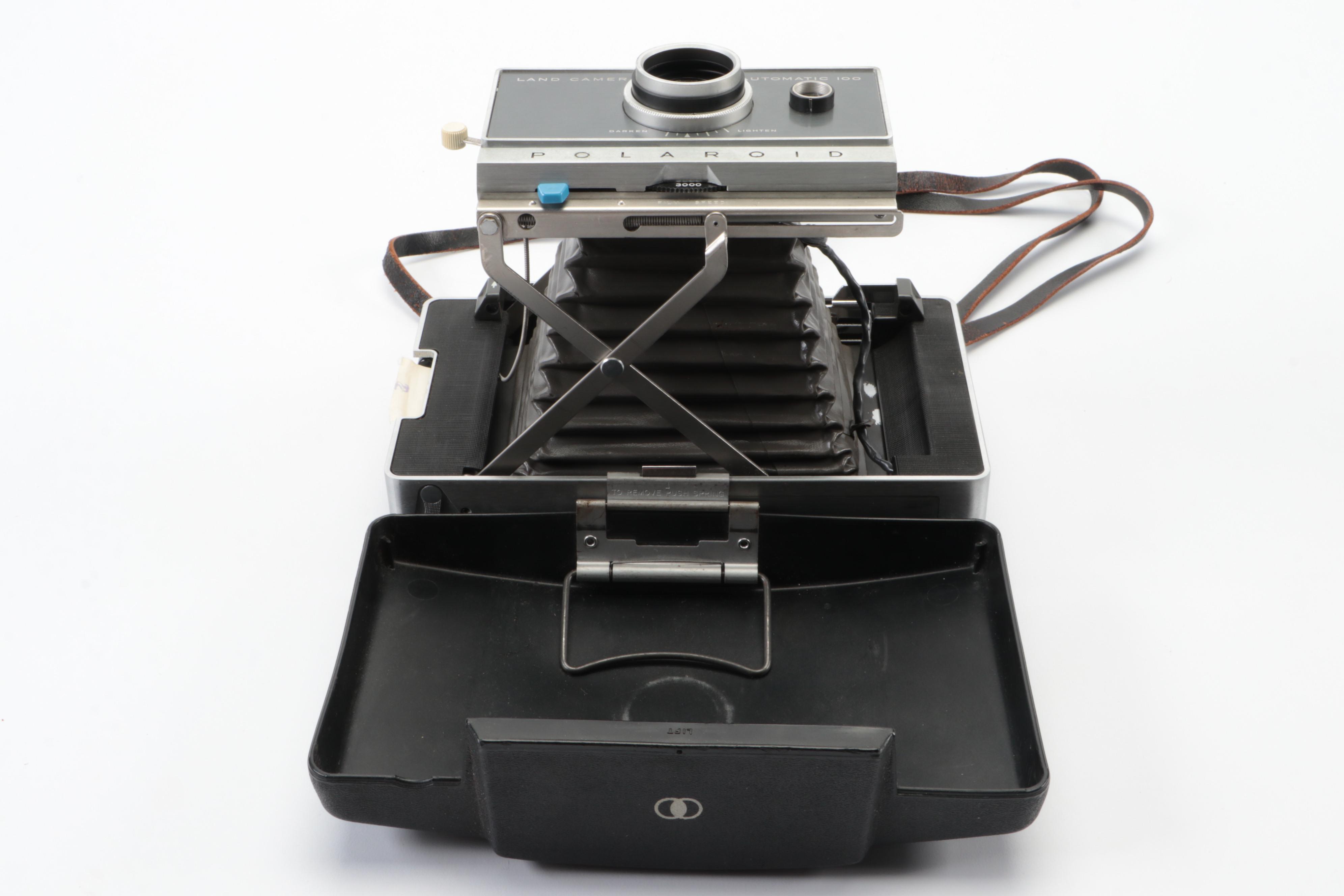 Sony Color Watchman with Polaroid Model 420 Land Camera