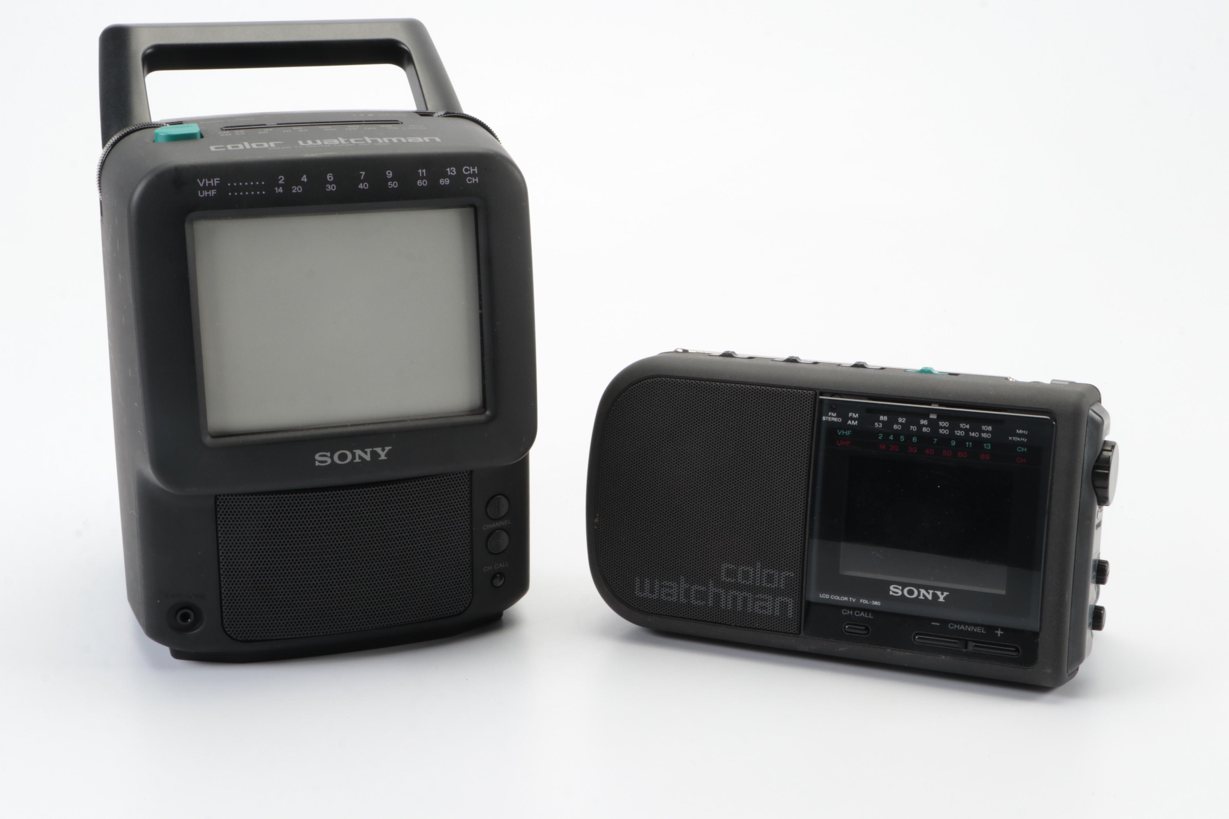 Sony Color Watchman with Polaroid Model 420 Land Camera