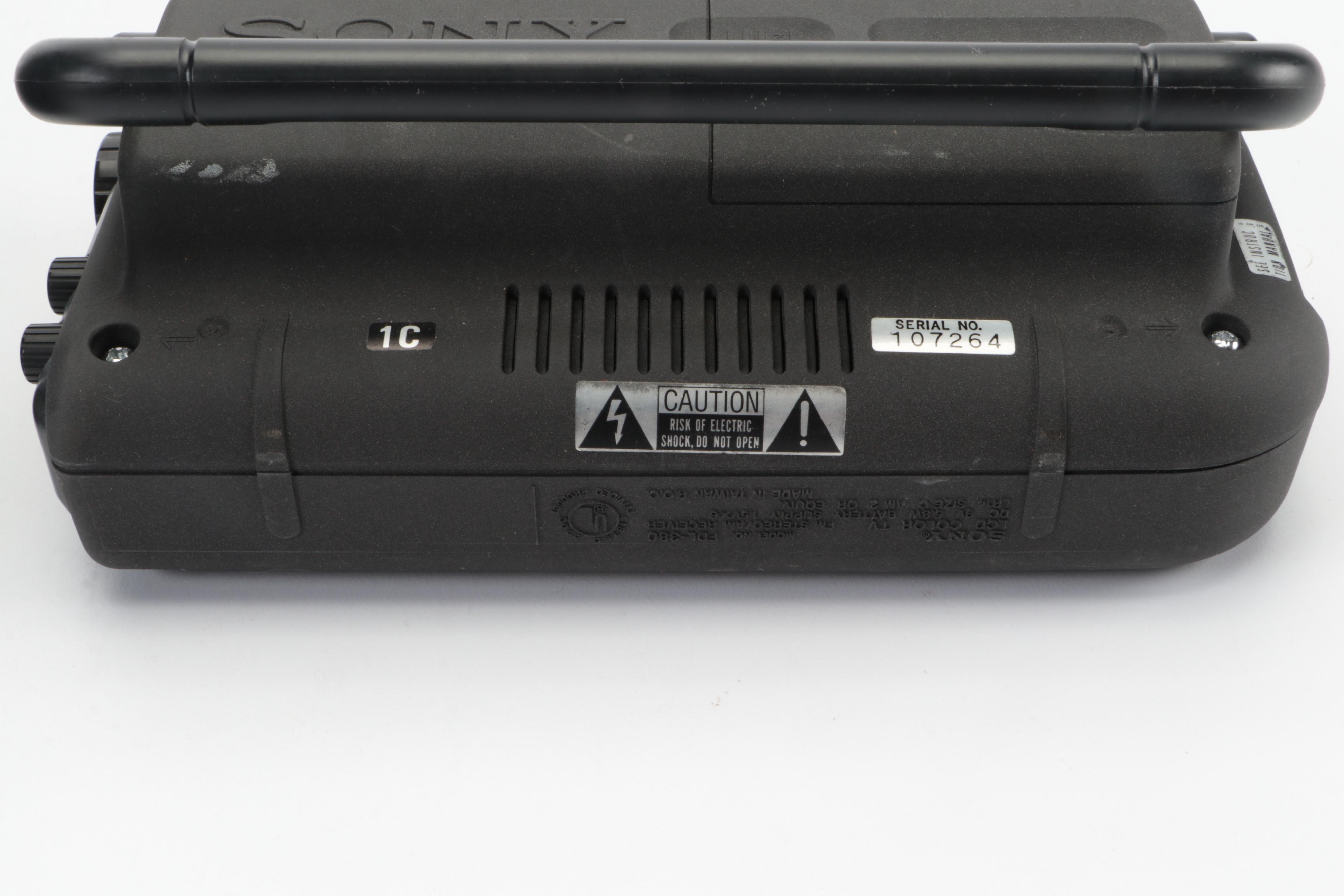 Sony Color Watchman with Polaroid Model 420 Land Camera