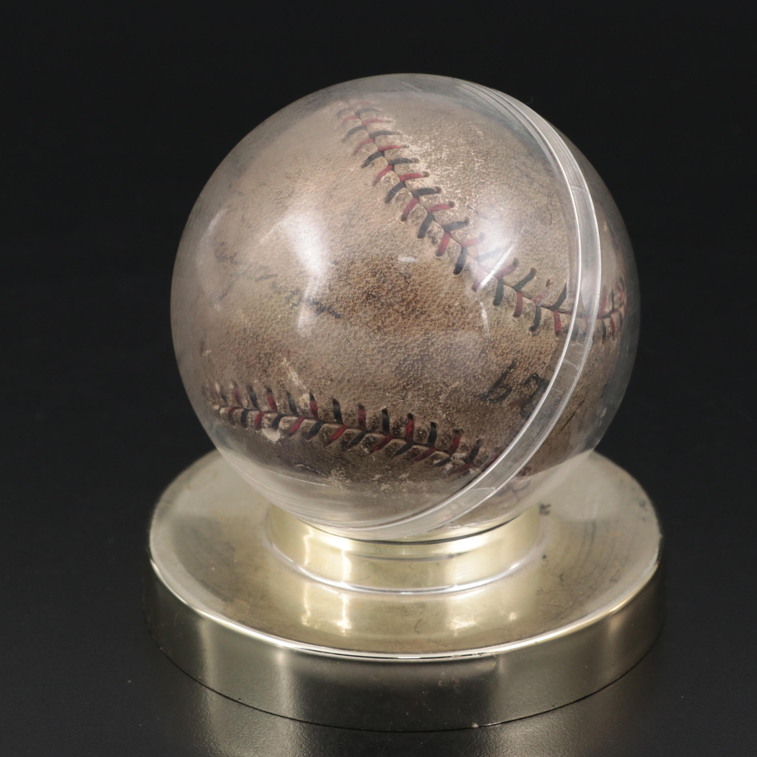 Pie Traynor, Fred Brickell and More 1929 Pittsburgh Pirates Signed Baseball