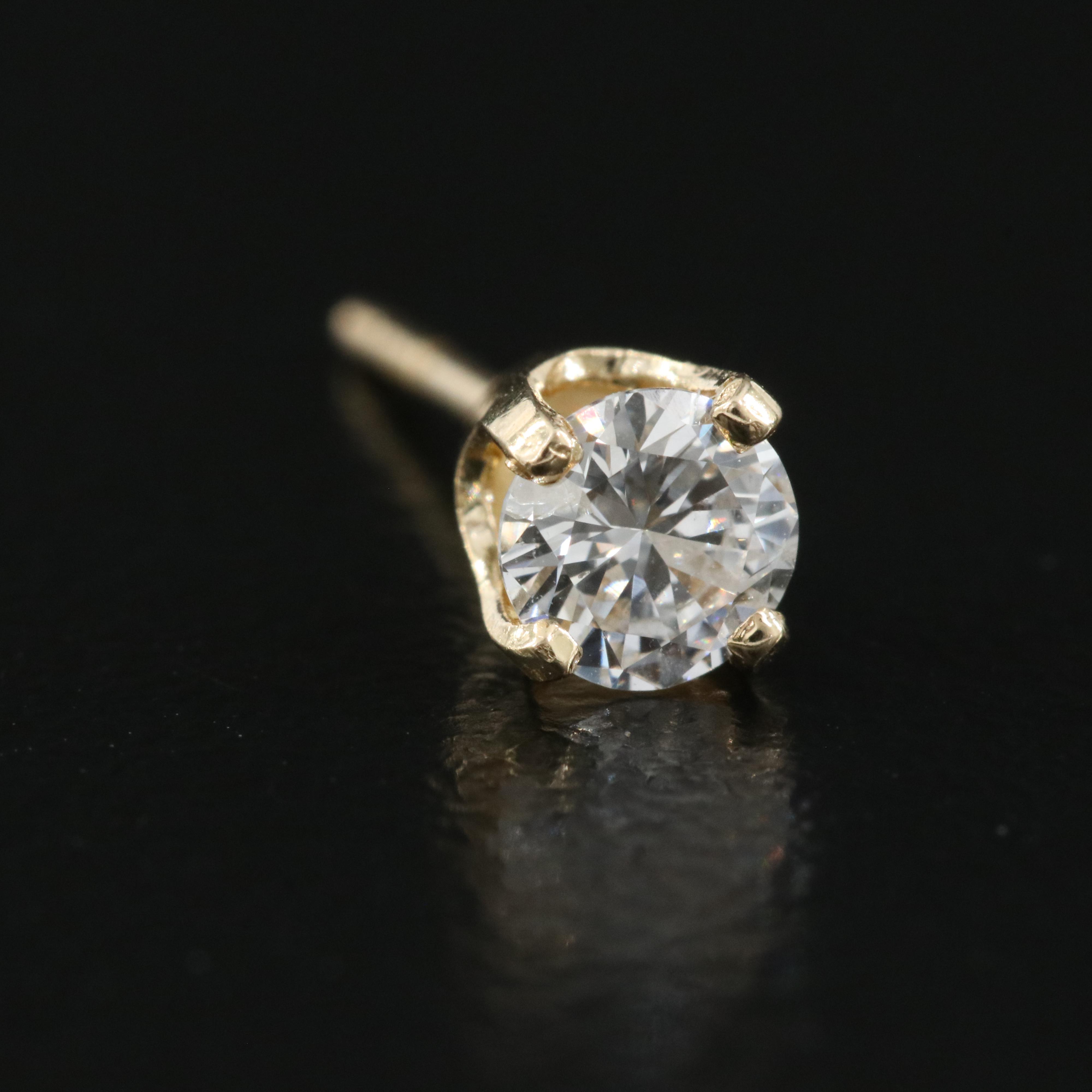 14K 0.49 CTW Diamond Stud Earrings