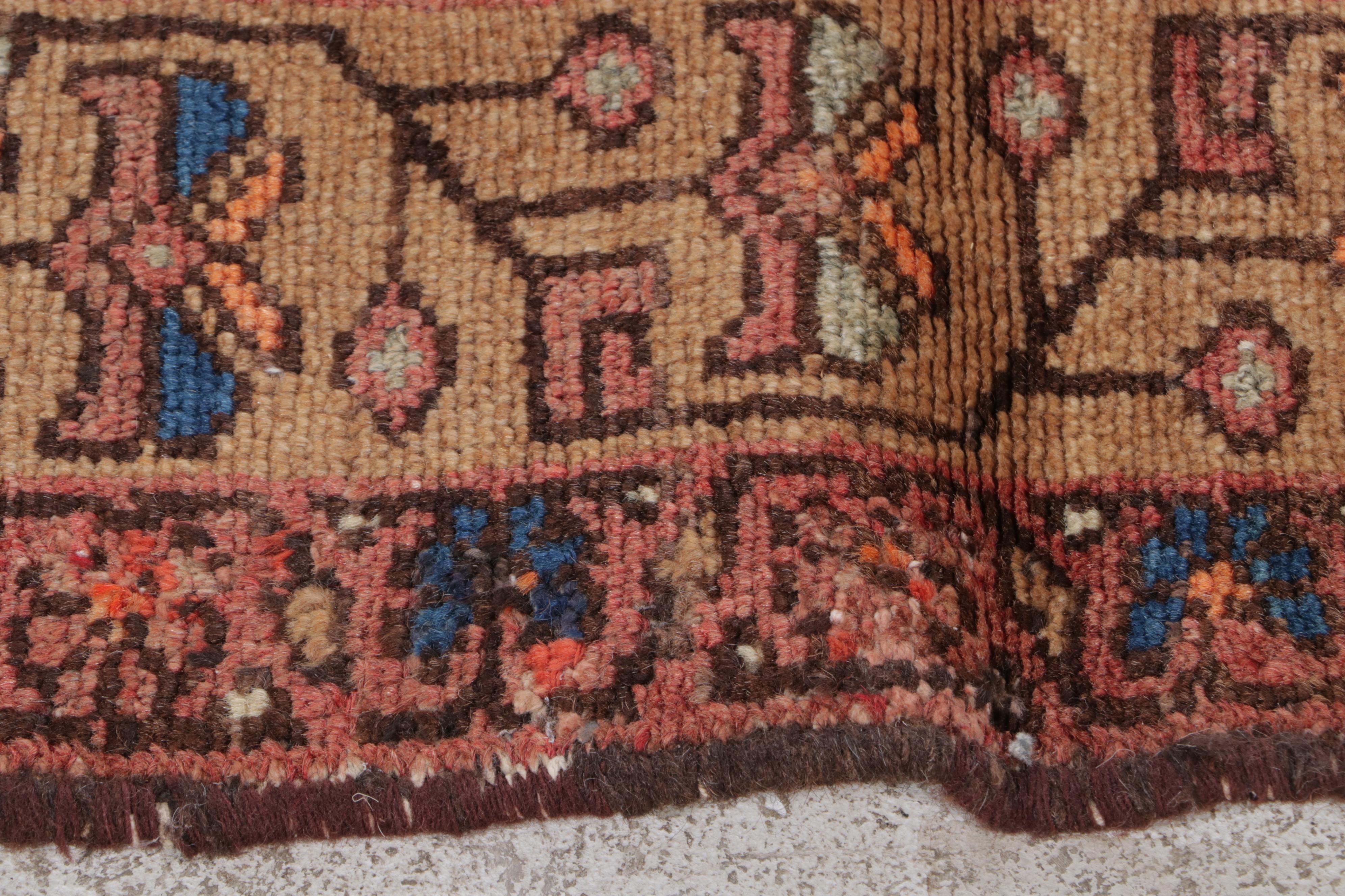 4'2 x 6'4 Hand-Knotted Persian Malayer Area Rug