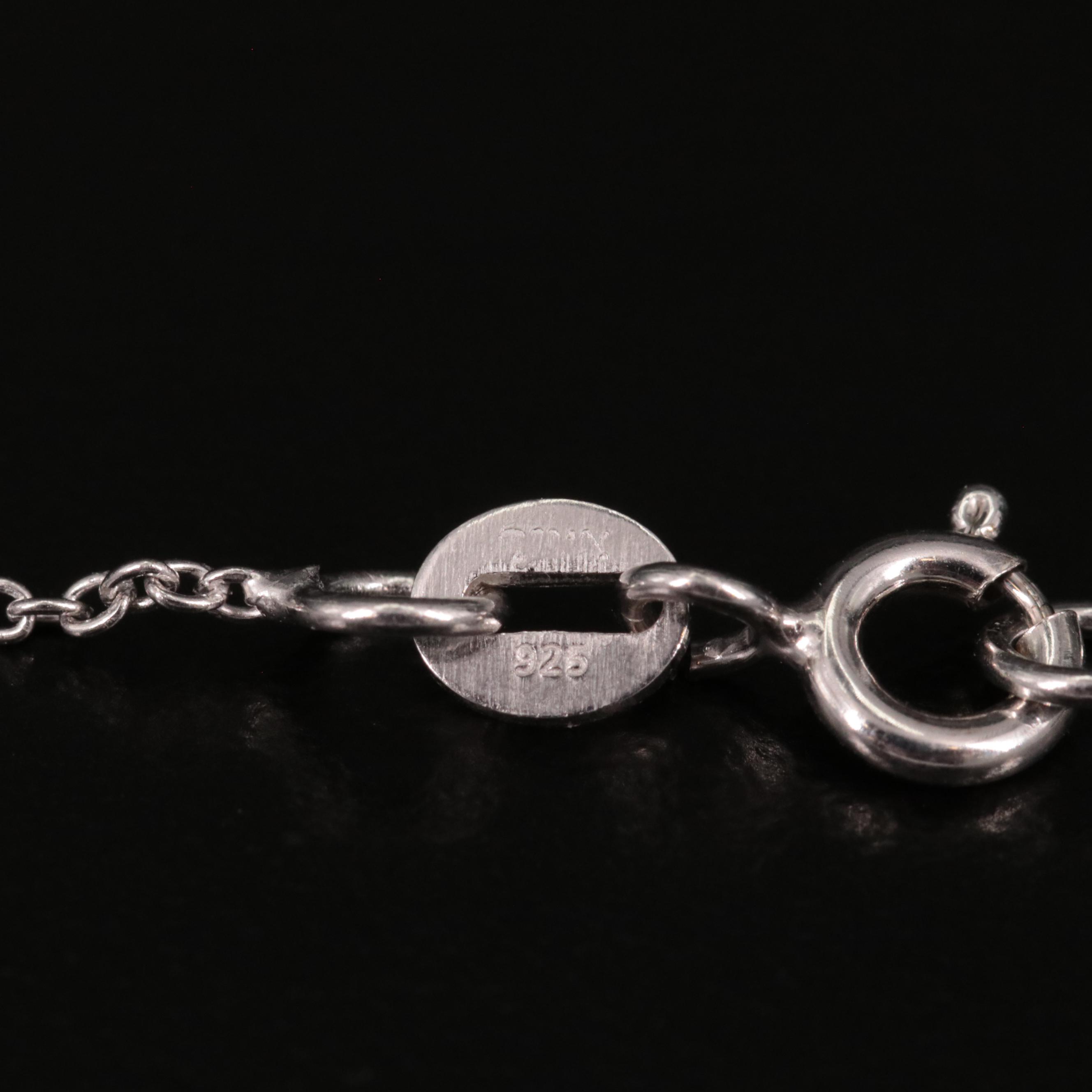 Sterling Seahorse Pendant Necklace