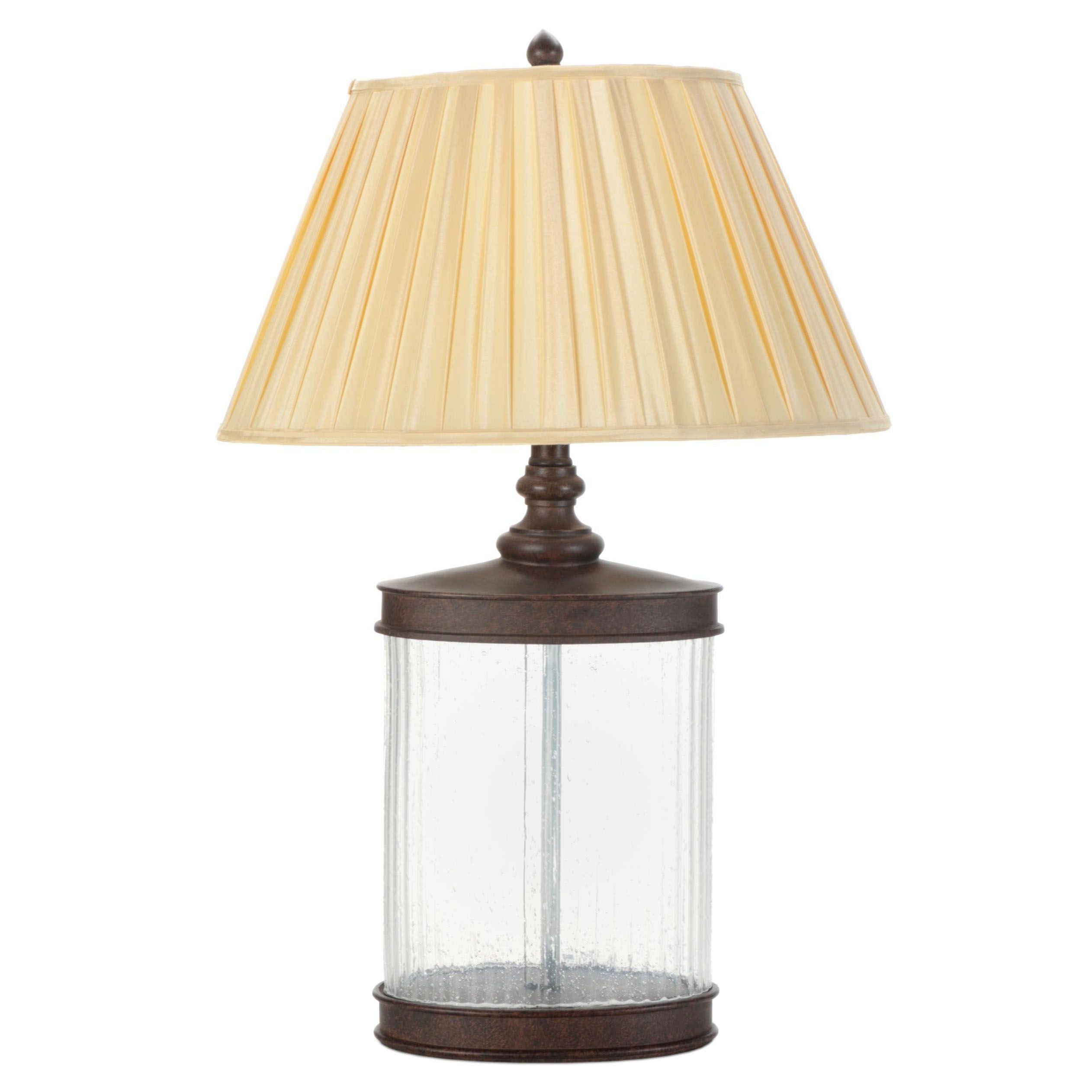 Kichler "Westwood" Seeded Glass Table Lamp