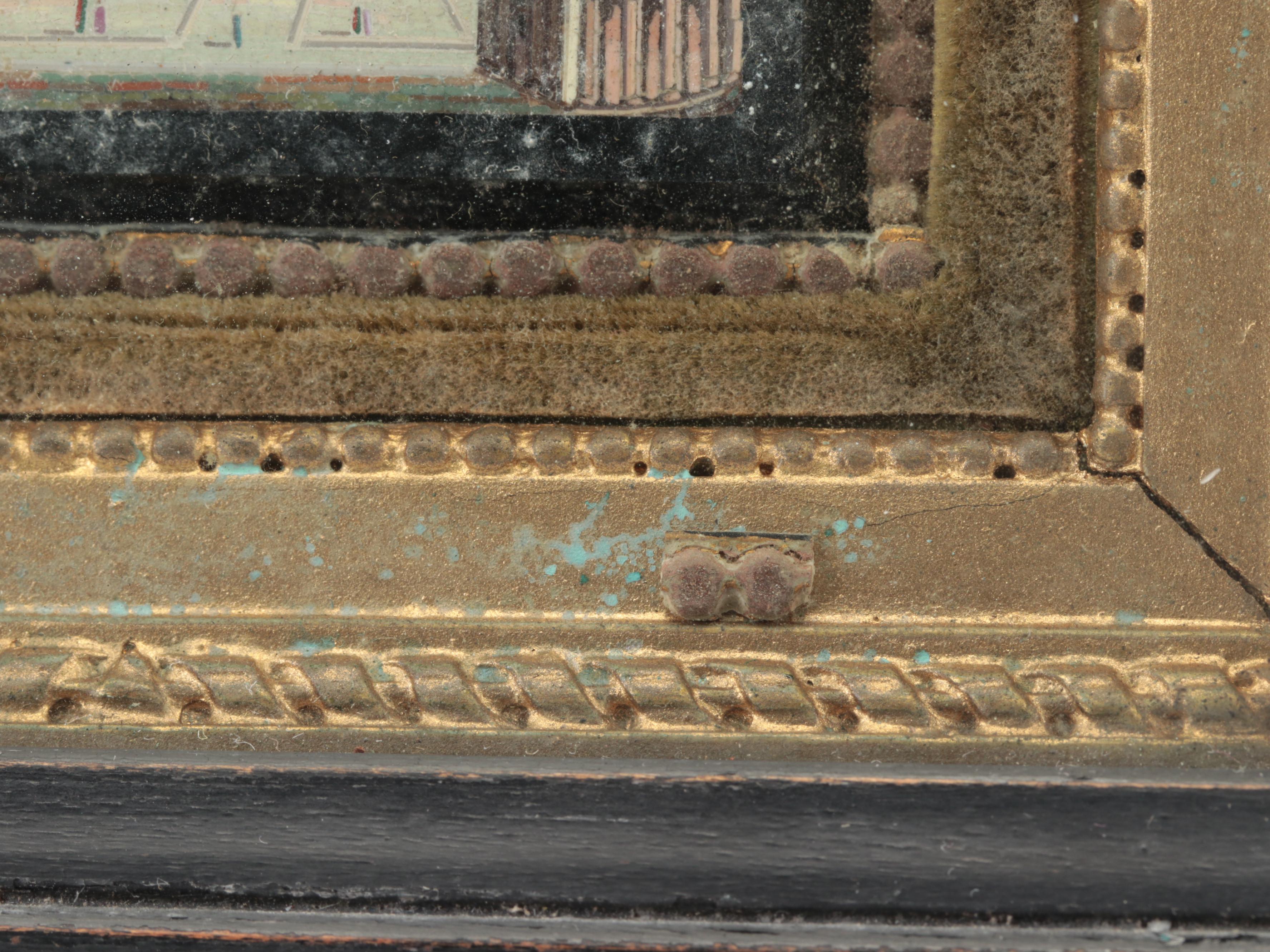 Italian Grand Tour Micromosaic of Saint Peter's Square, Mid-19th Century