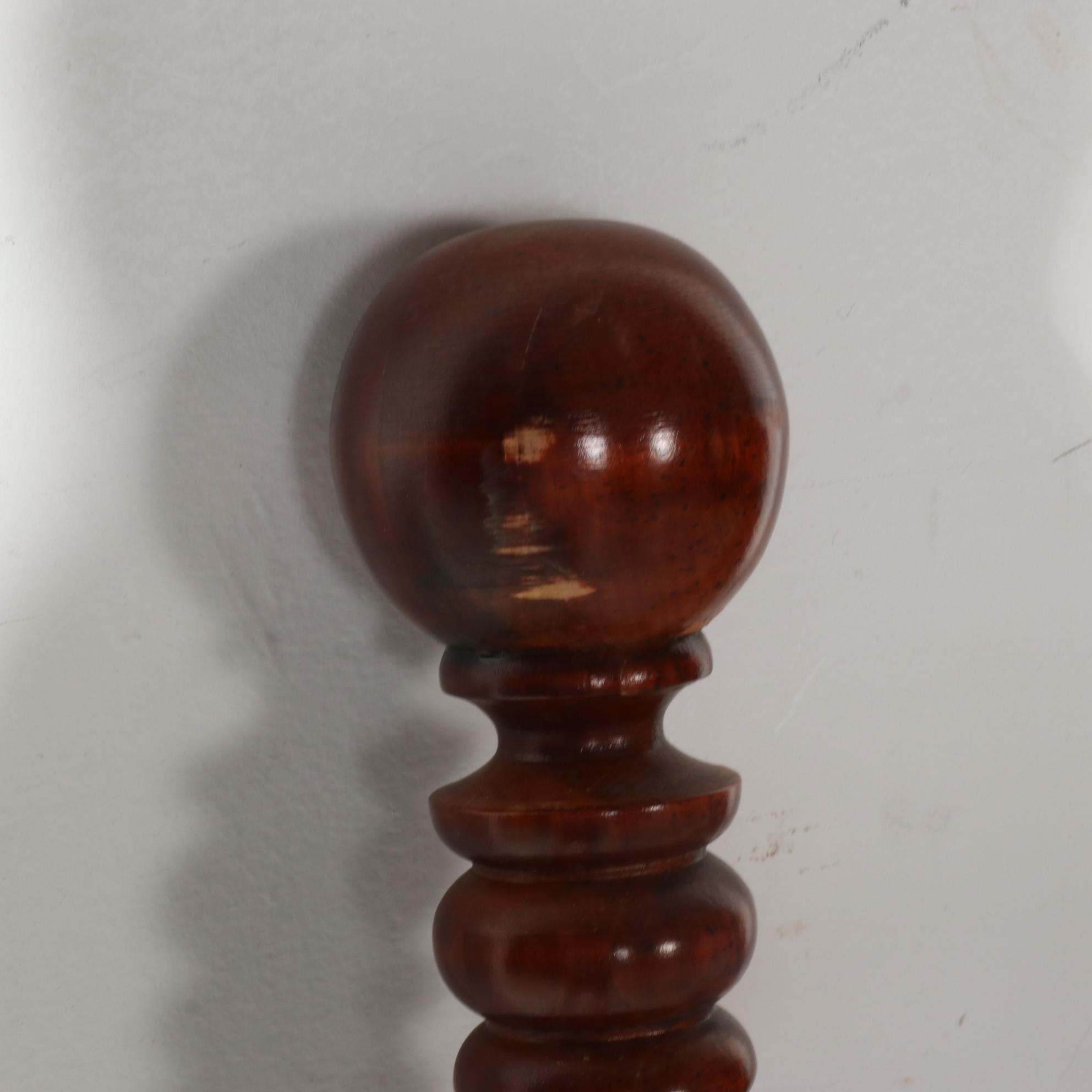 American Colonial Style Cherrywood Full / Queen Headboard and Footboard