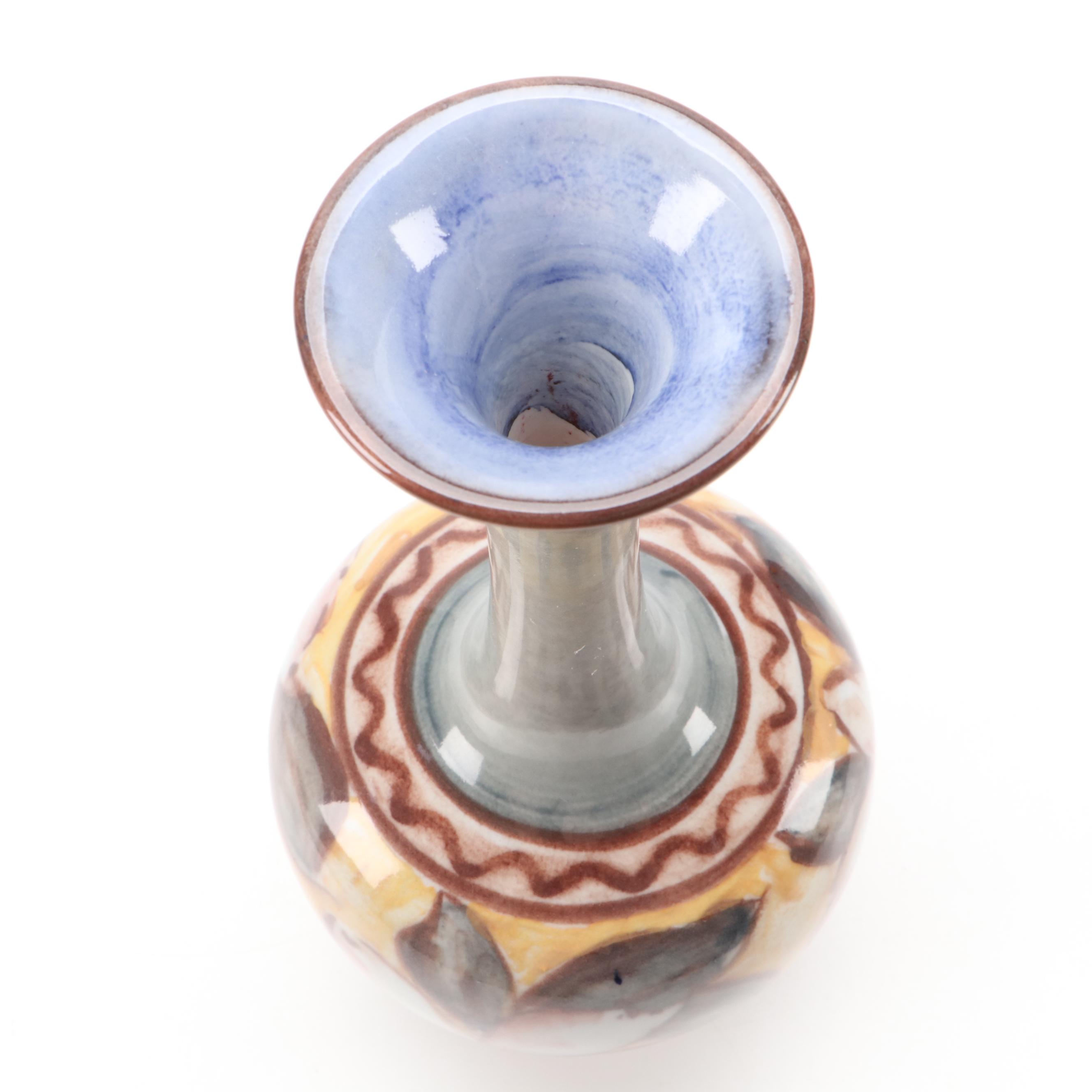 Jens Jensen for Rookwood Pottery Bottle Neck Vase, 1946