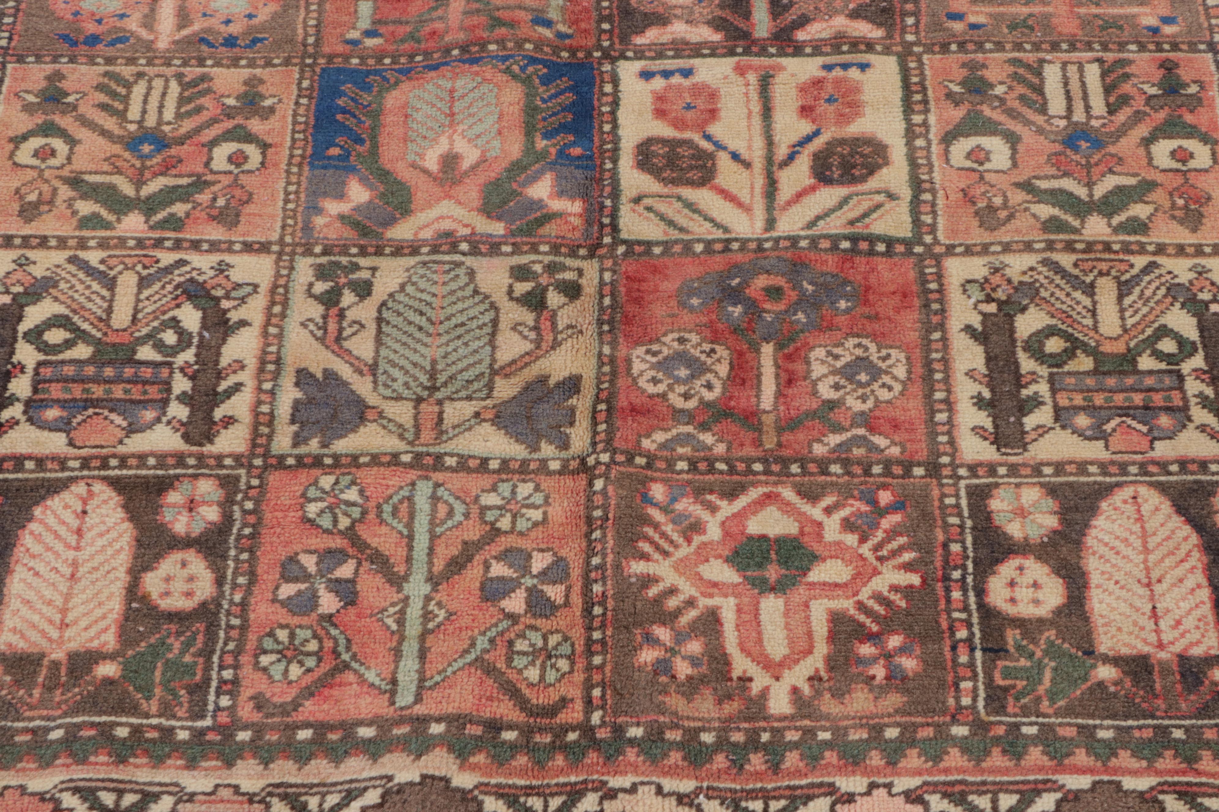 5'2 x 7'8 Hand-Knotted Persian Bakhtiari Area Rug