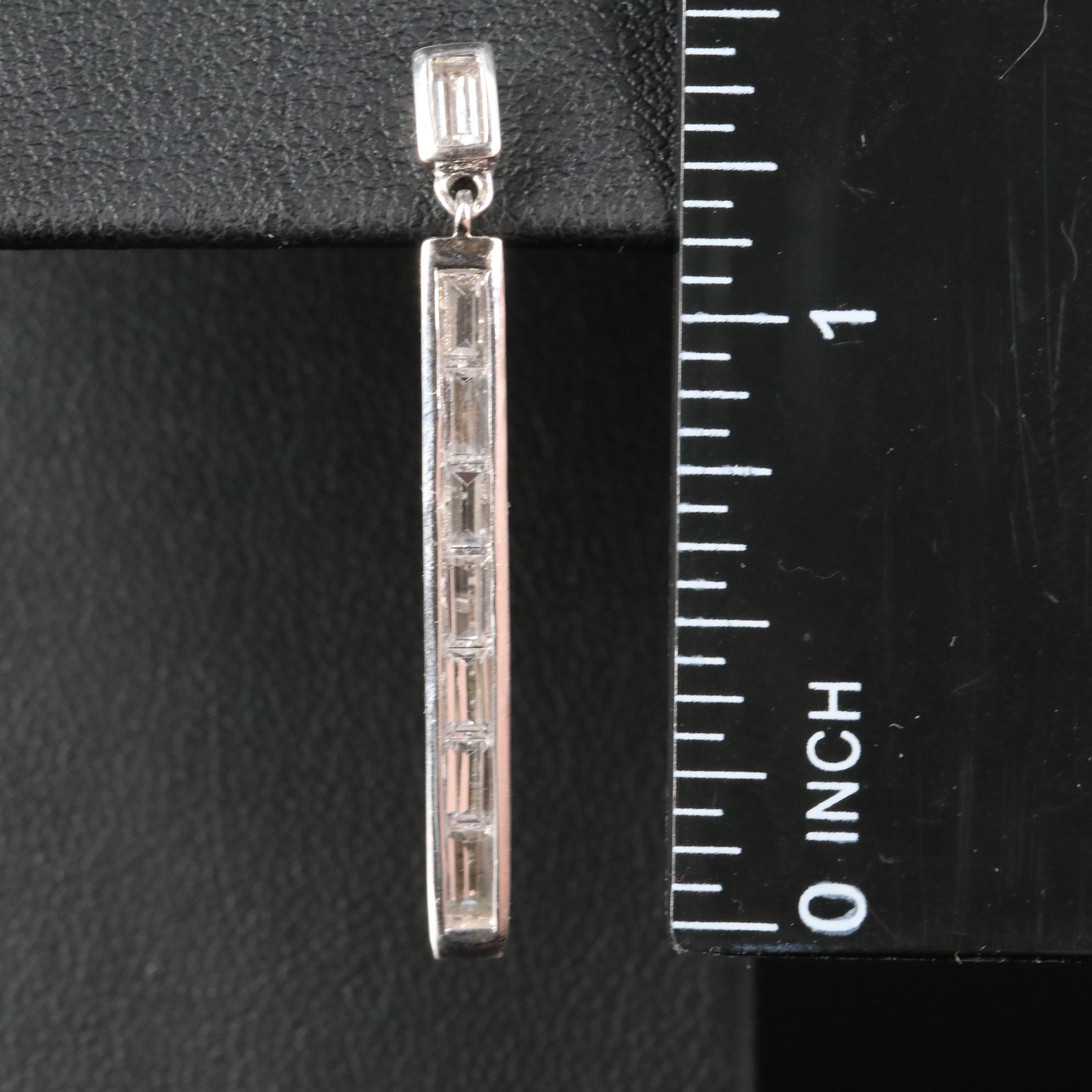 Sterling Sapphire Earrings