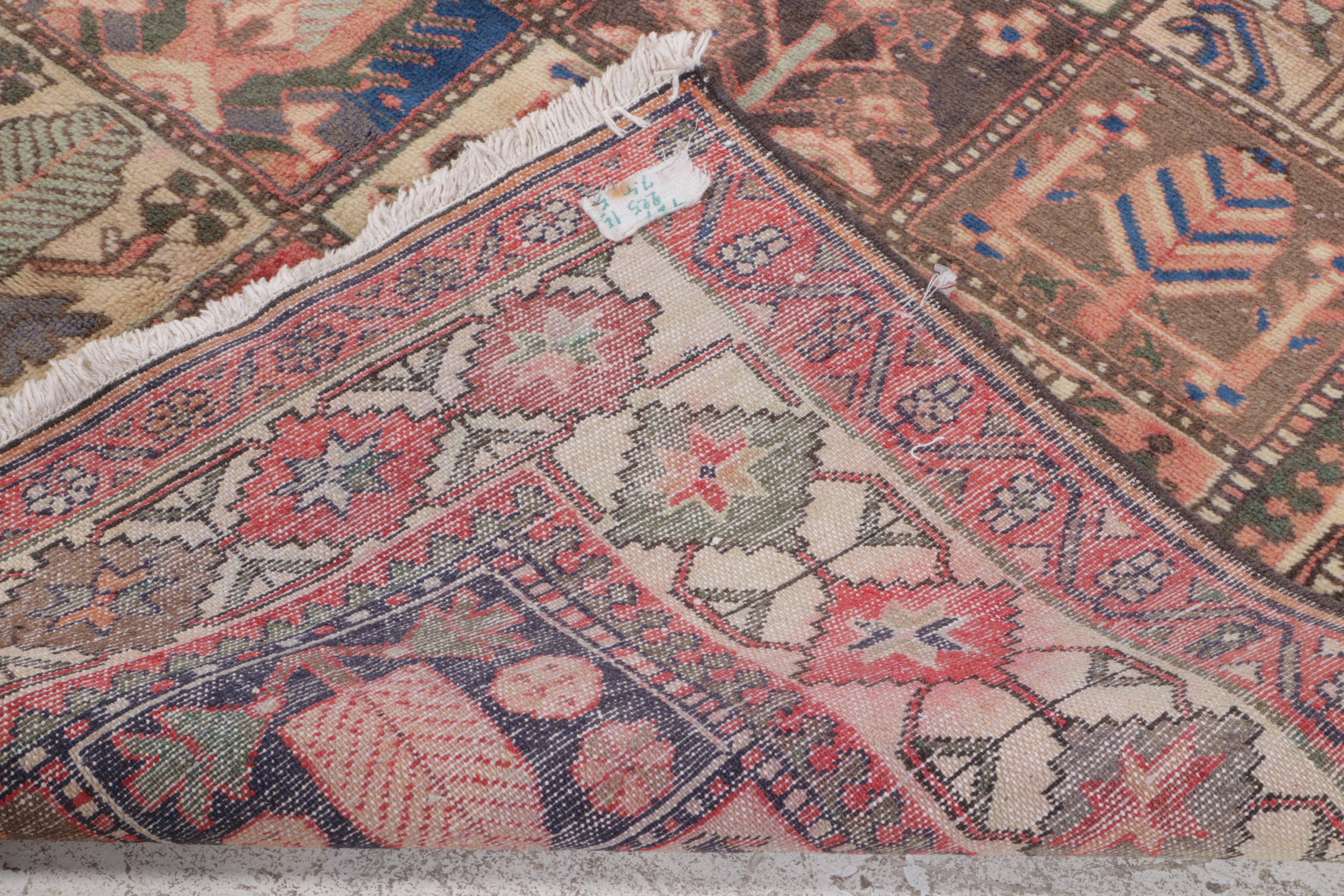 5'2 x 7'8 Hand-Knotted Persian Bakhtiari Area Rug