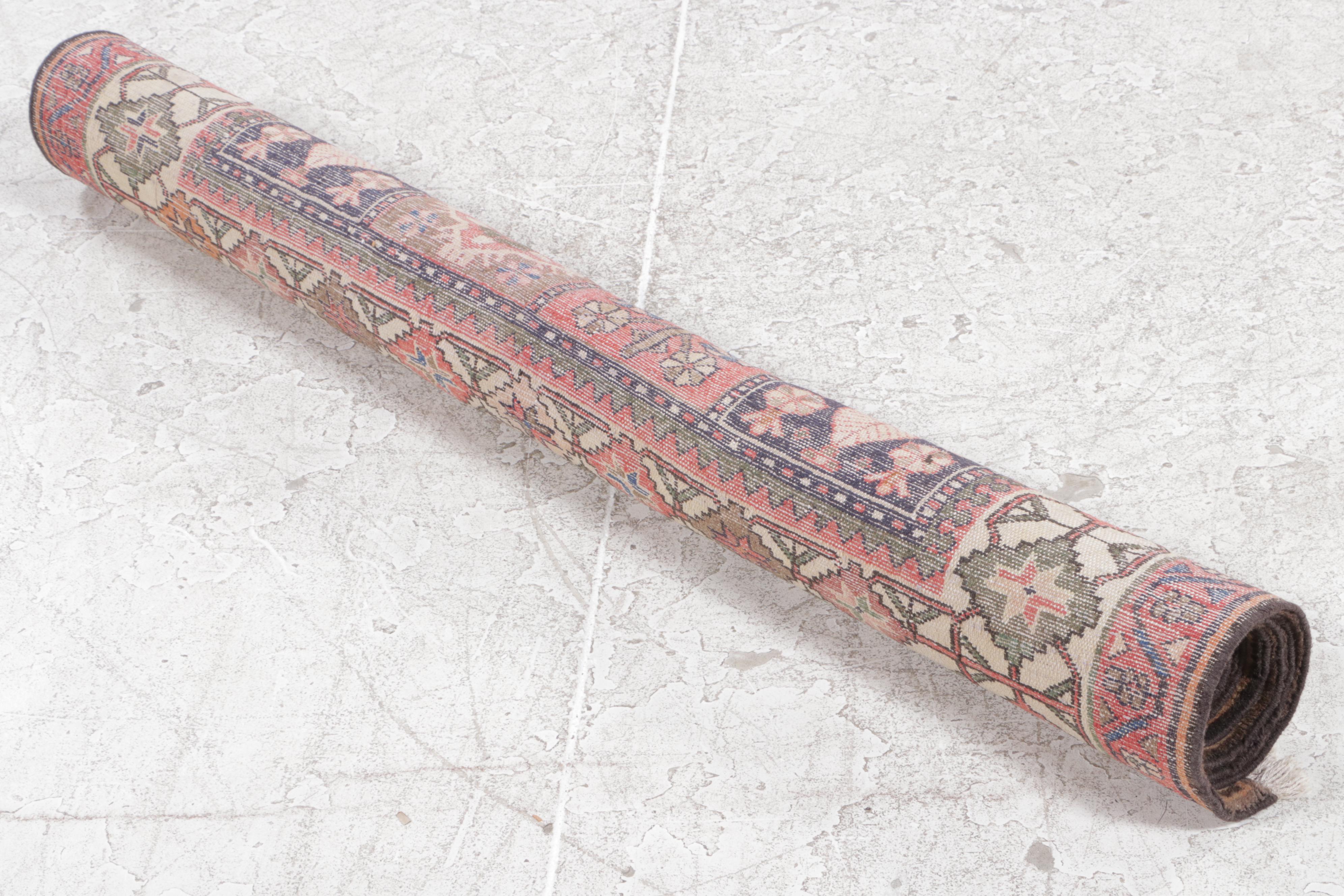 5'2 x 7'8 Hand-Knotted Persian Bakhtiari Area Rug