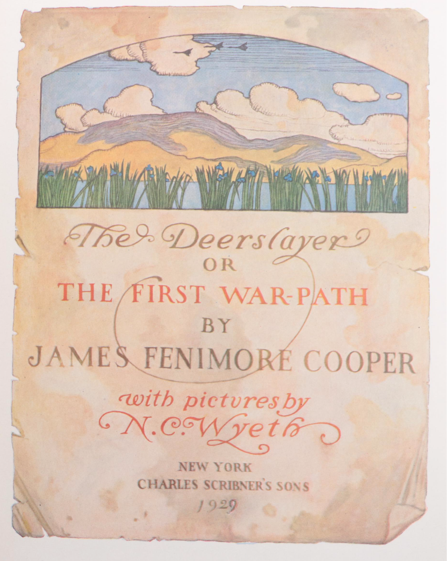 N. C. Wyeth Illustrated "The Deerslayer" by James Fenimore Cooper, 1929