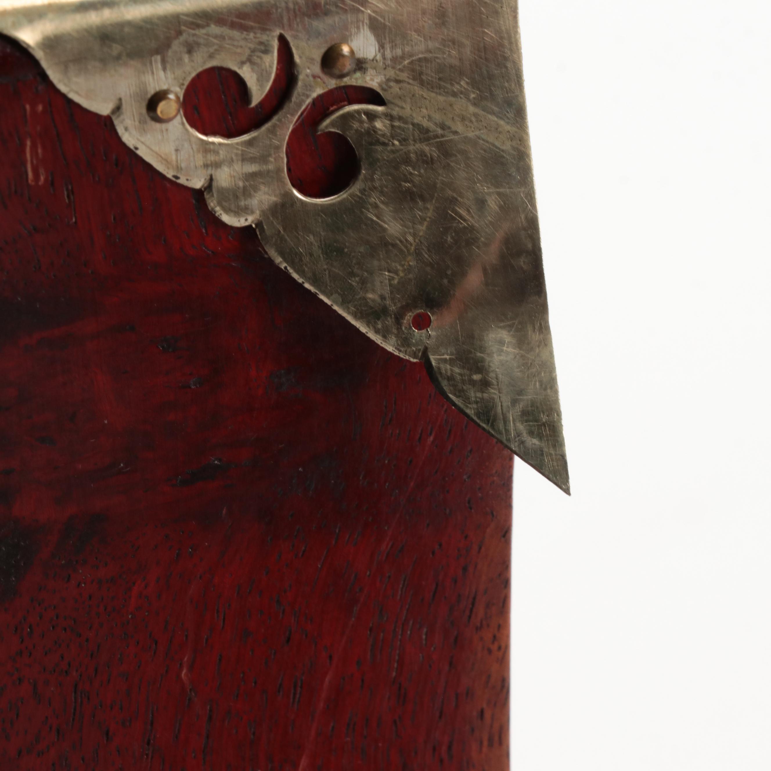 Chinese Wooden Jewelry Boxes with Mah Jong and Fortune Stick Sets