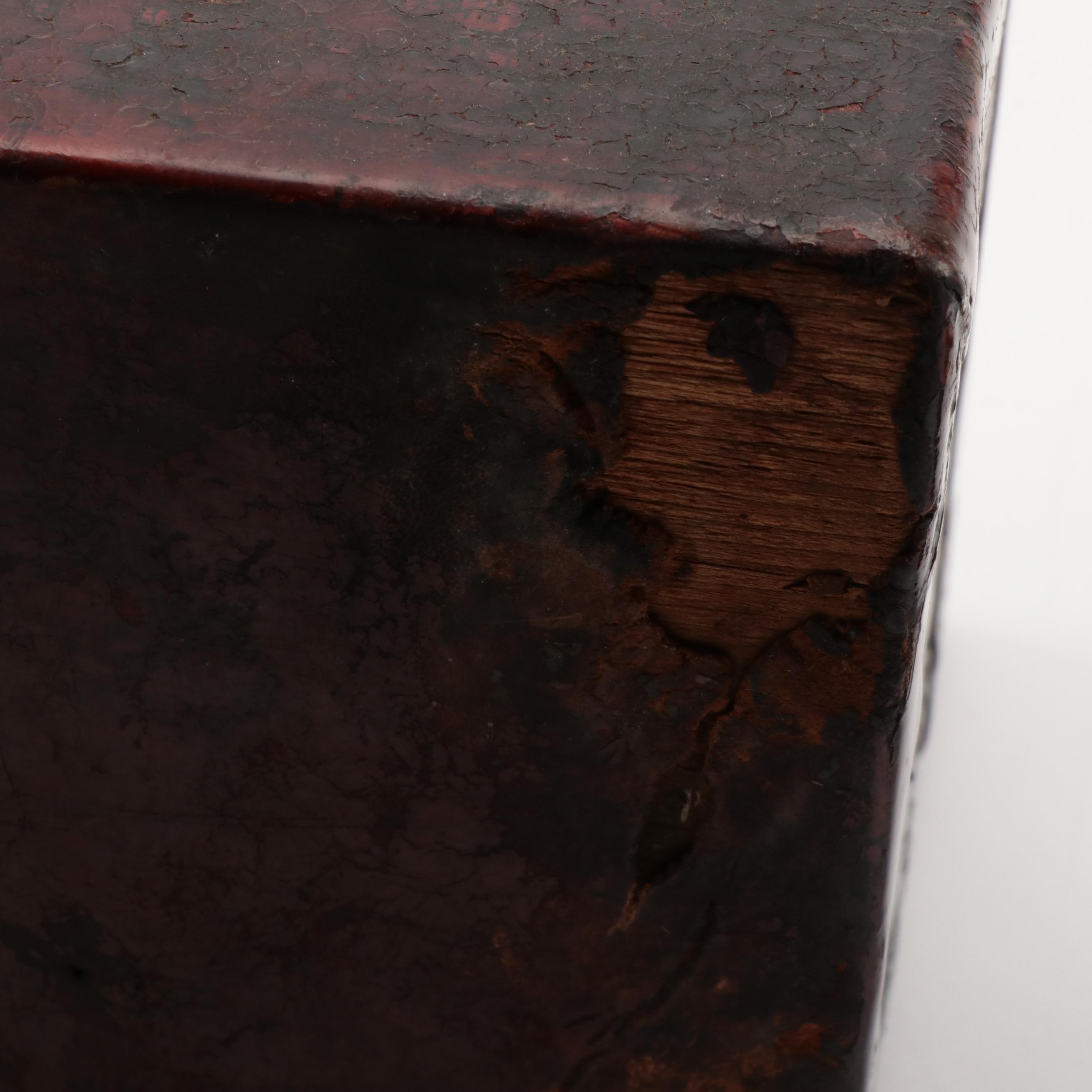 Chinese Wooden Jewelry Boxes with Mah Jong and Fortune Stick Sets