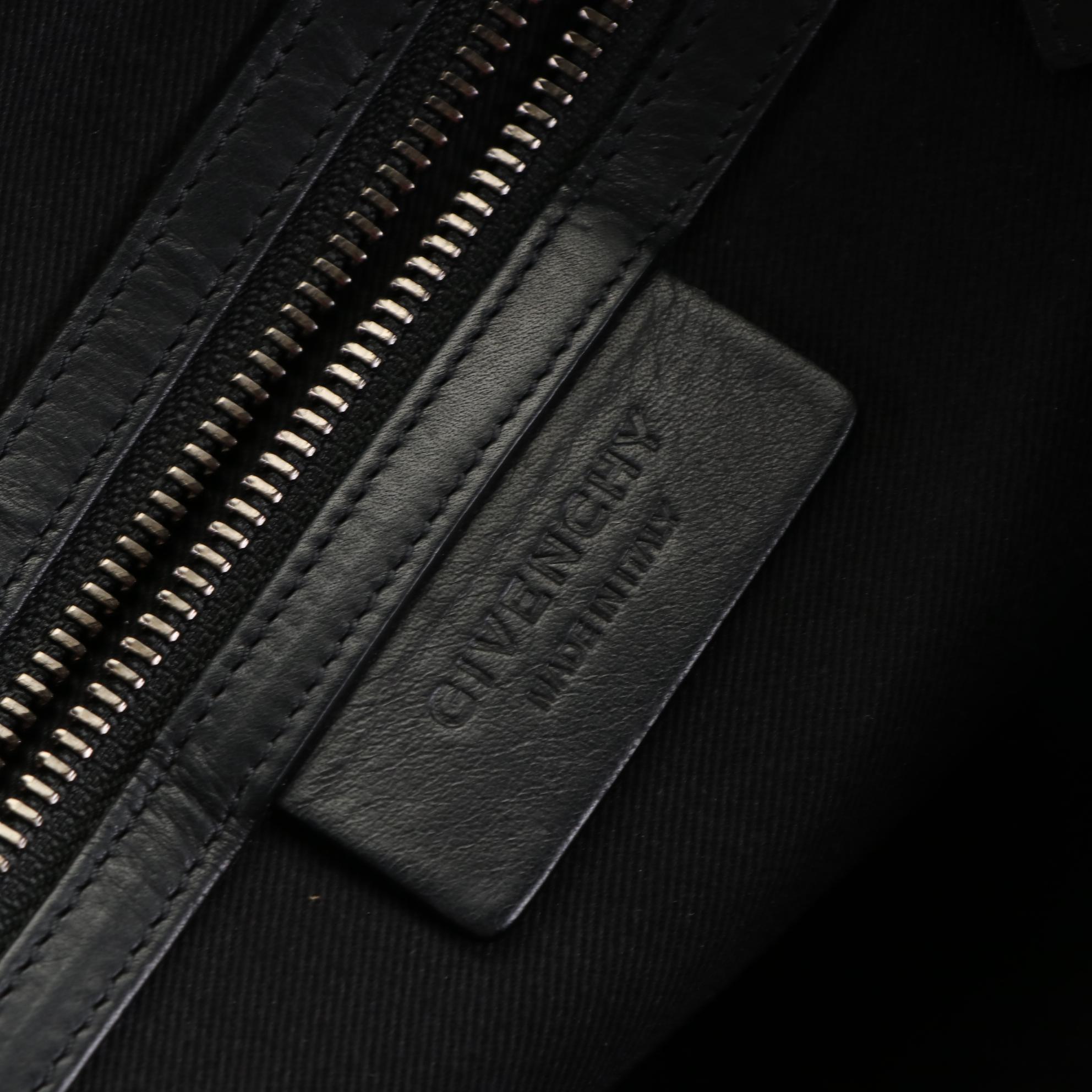 Givenchy Nightingale Two-Way Satchel in Brown Leather