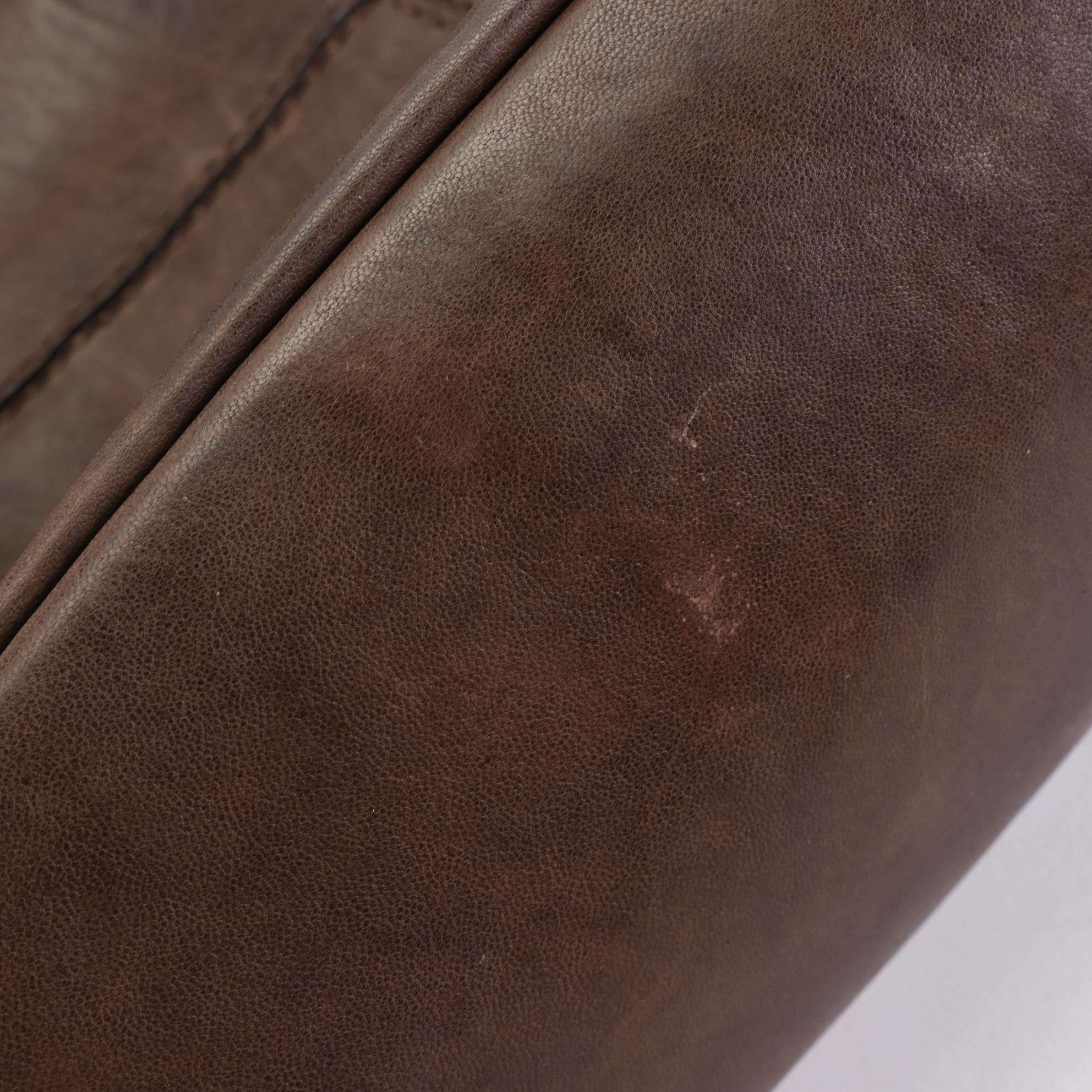 Givenchy Nightingale Two-Way Satchel in Brown Leather