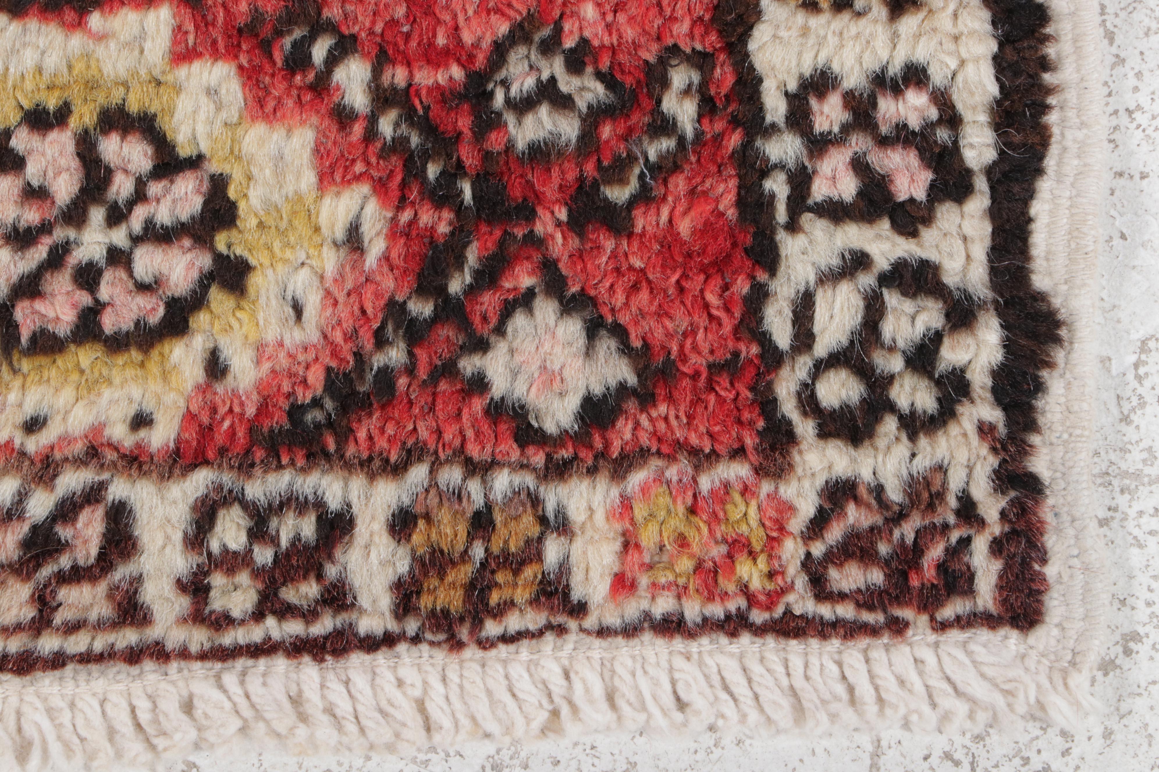 4'4 x 6'8 Hand-Knotted Turkish Oushak Area Rug