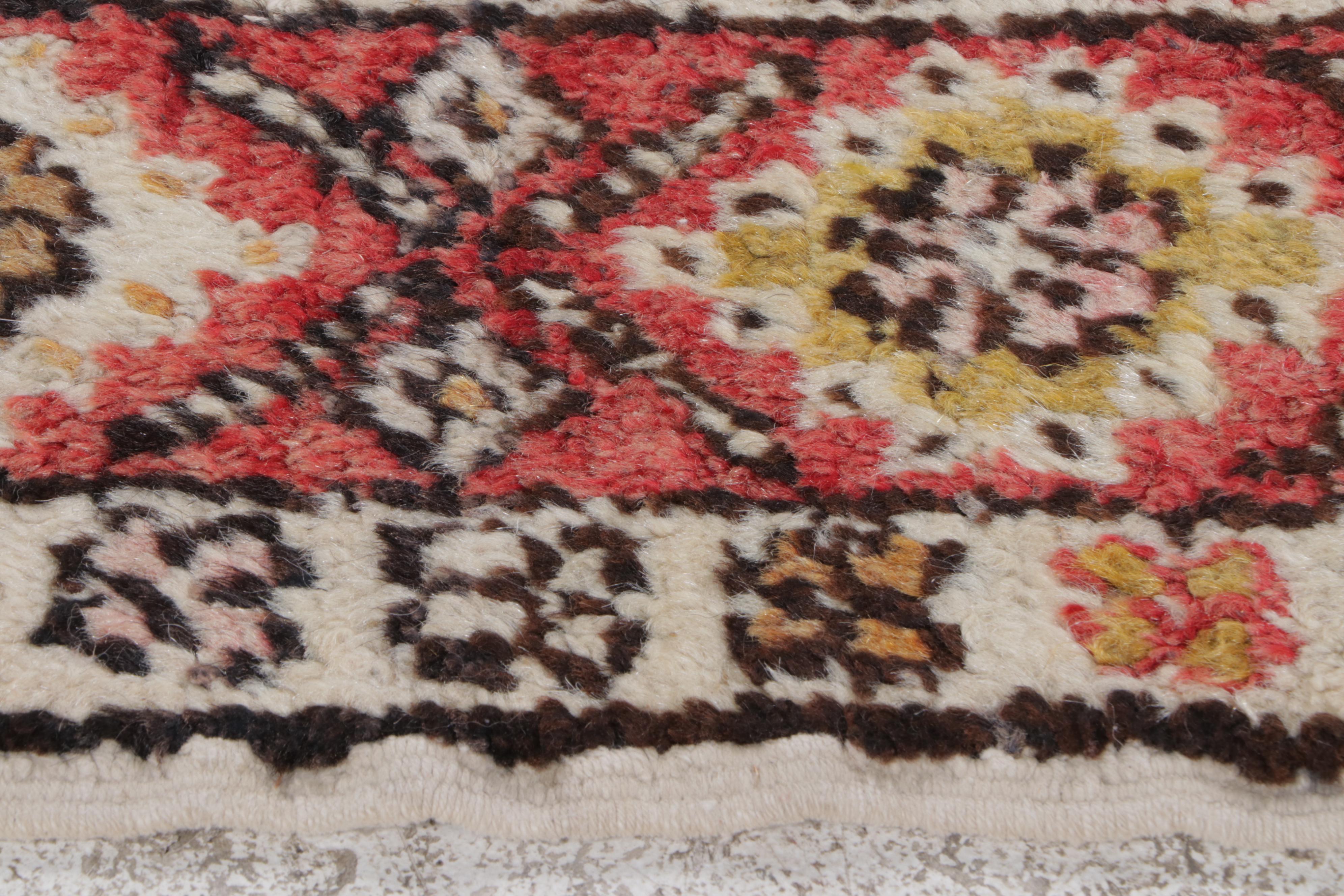 4'4 x 6'8 Hand-Knotted Turkish Oushak Area Rug