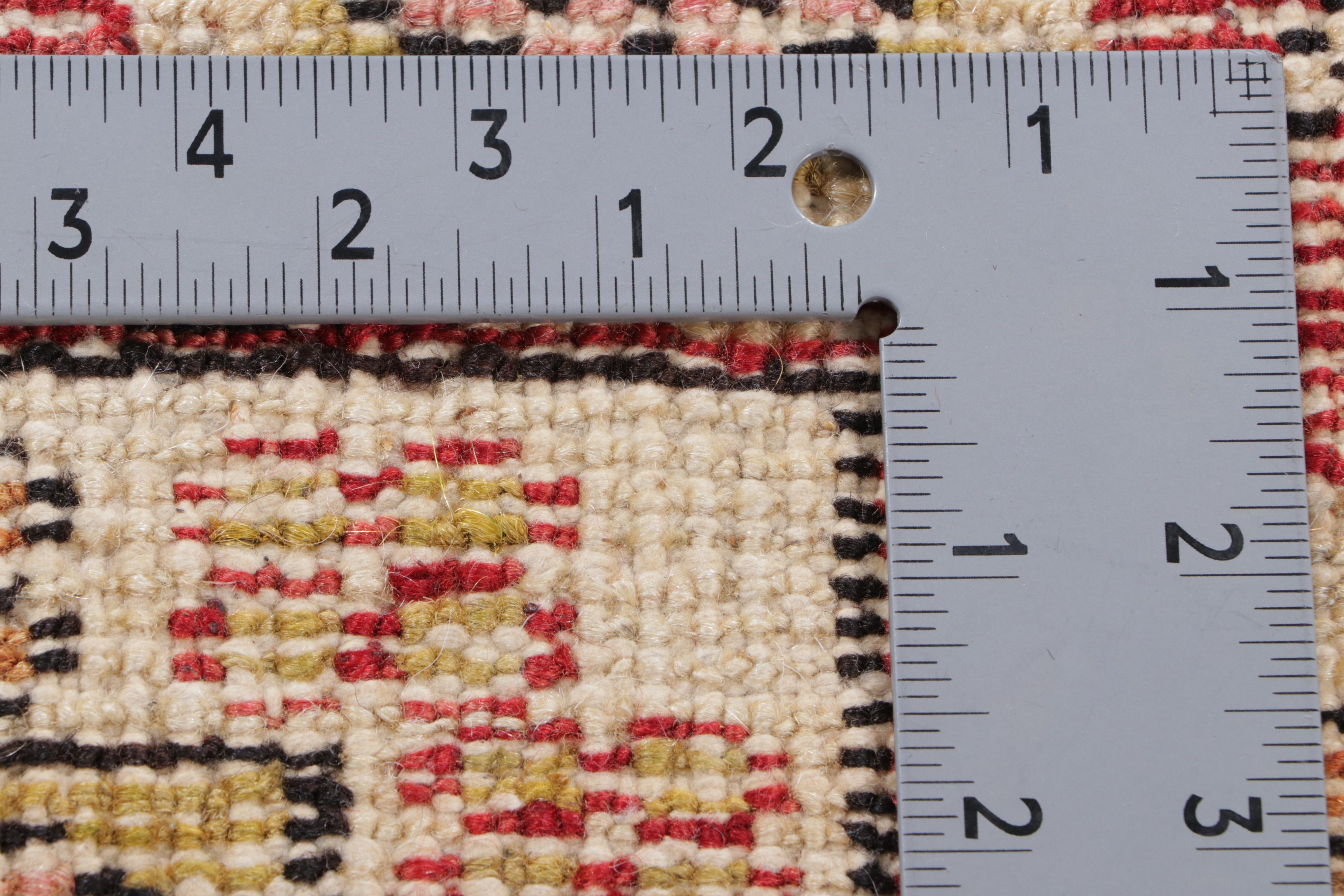 4'4 x 6'8 Hand-Knotted Turkish Oushak Area Rug