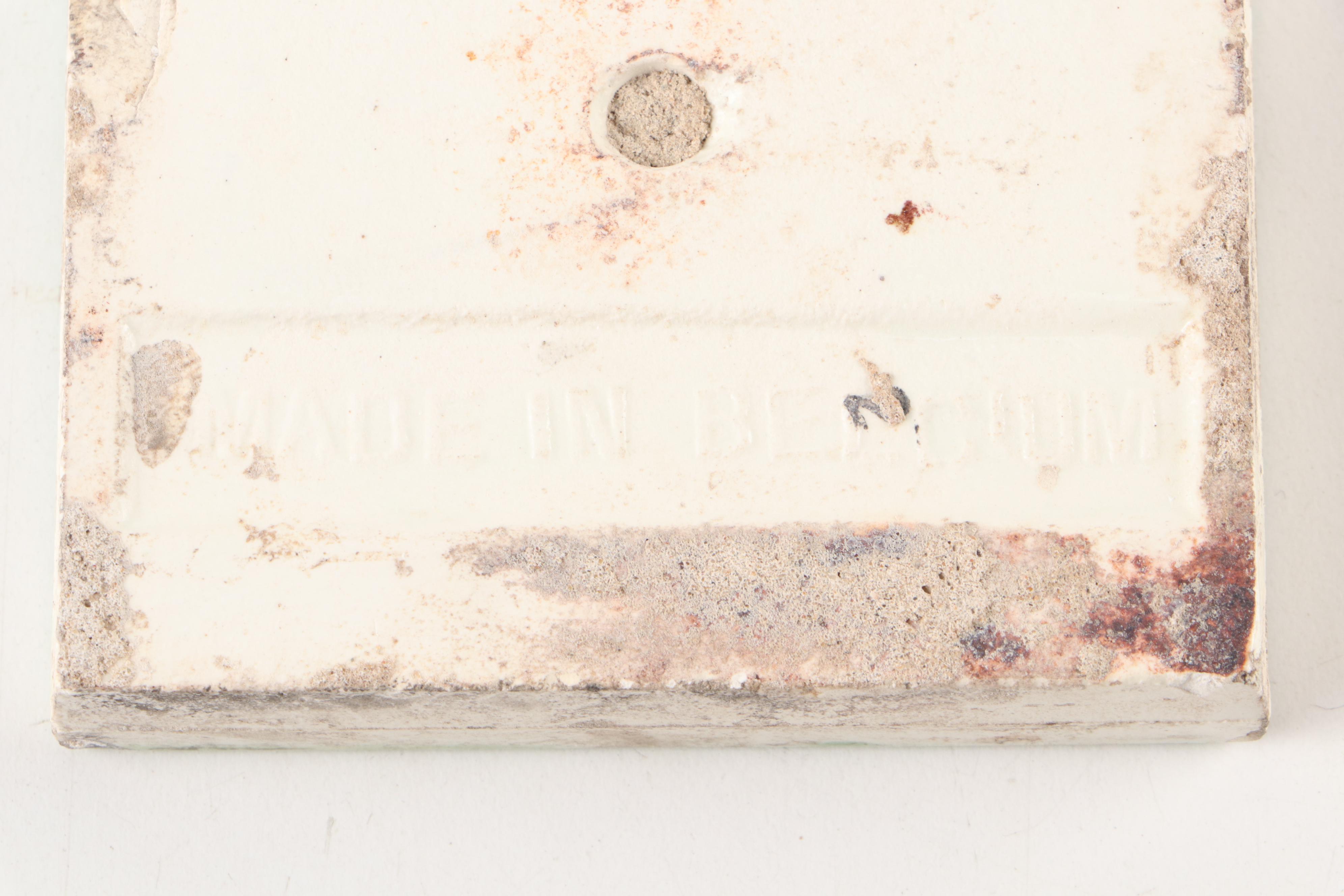 Boch Frères Keramis Green Floral High Gloss Ceramic Tiles