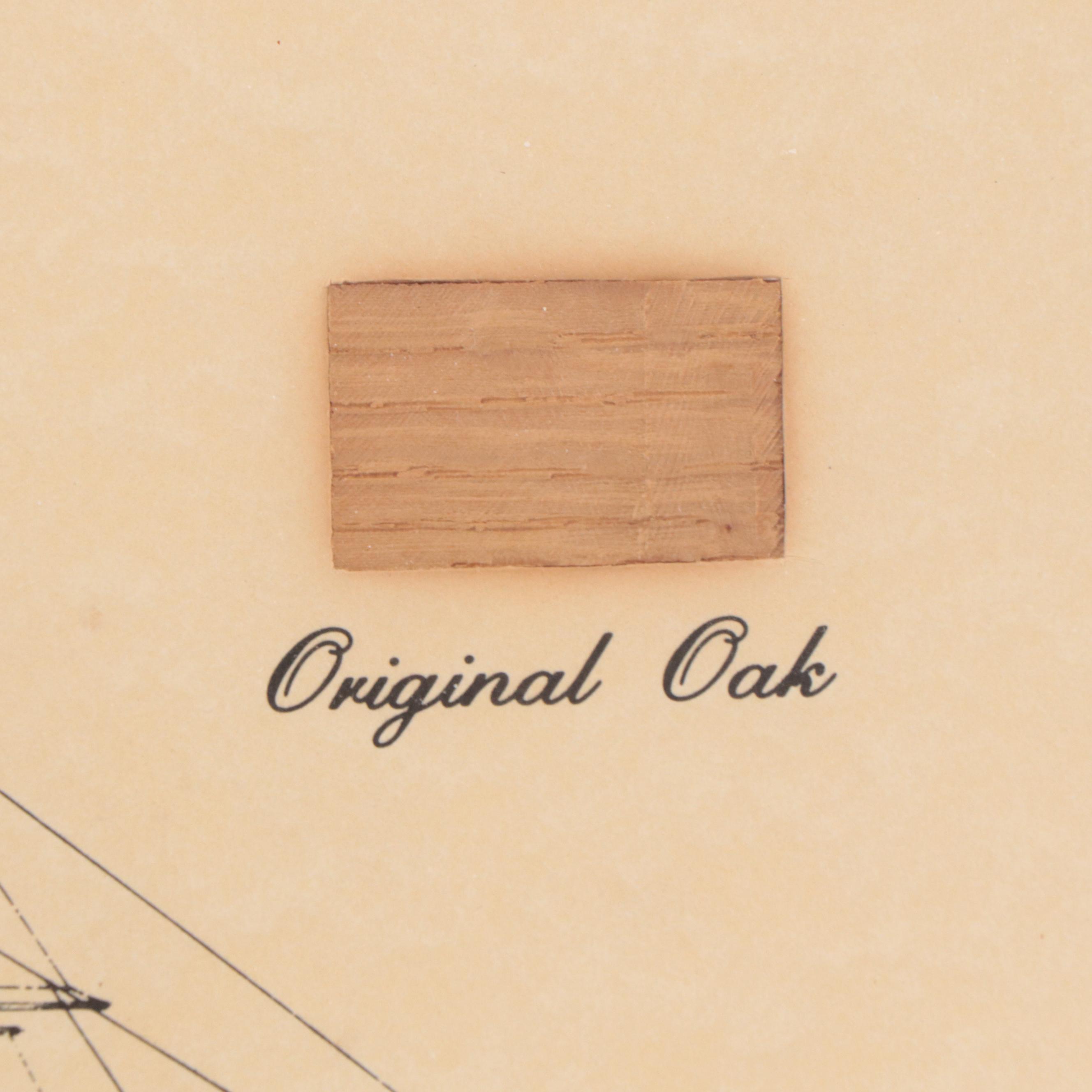 Lithograph of Ship "U.S. Frigate Constitution Sail Plan"