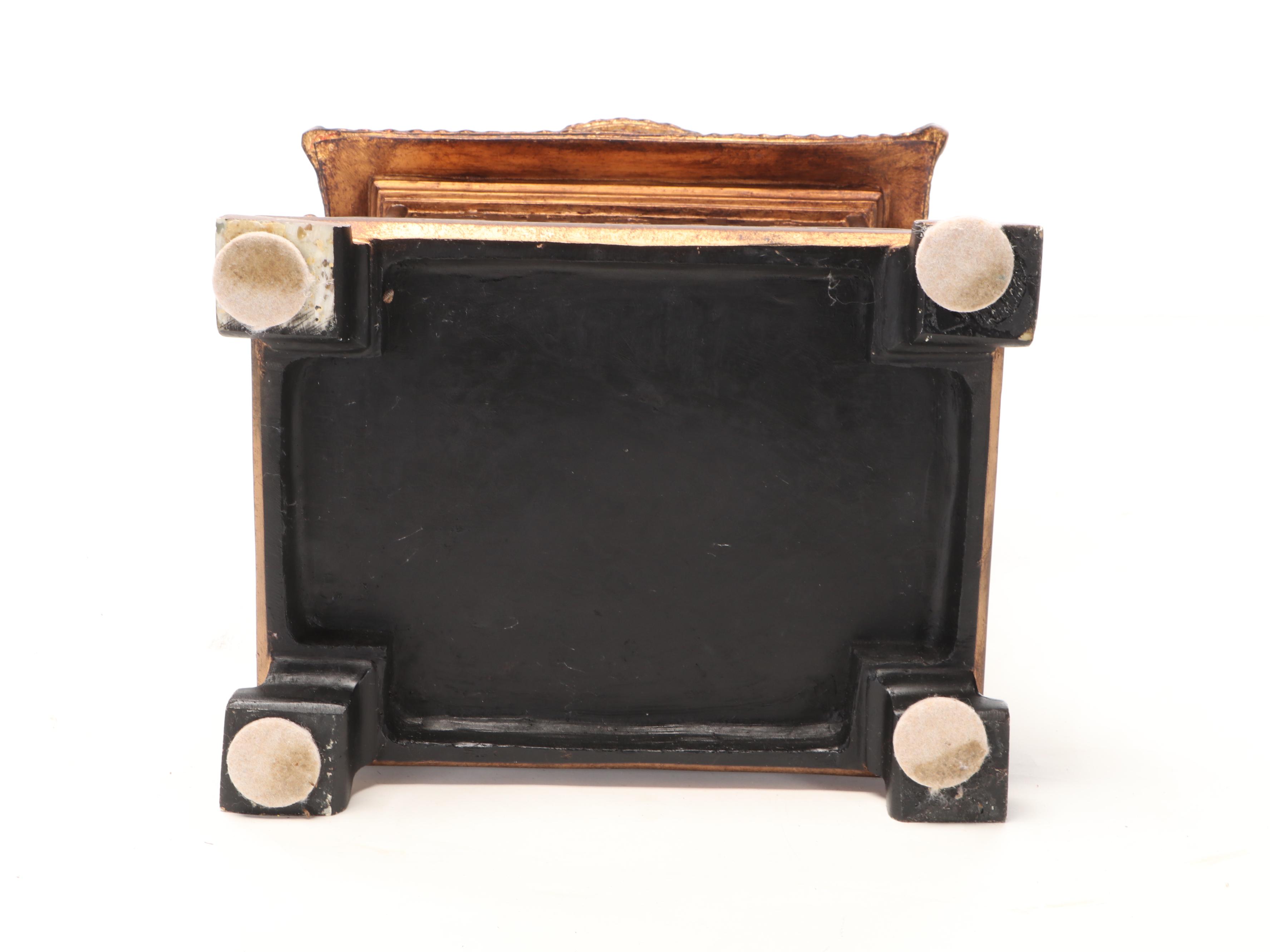 Chinoiserie Style Parcel Gilt Pagoda Form Composite Cabinet