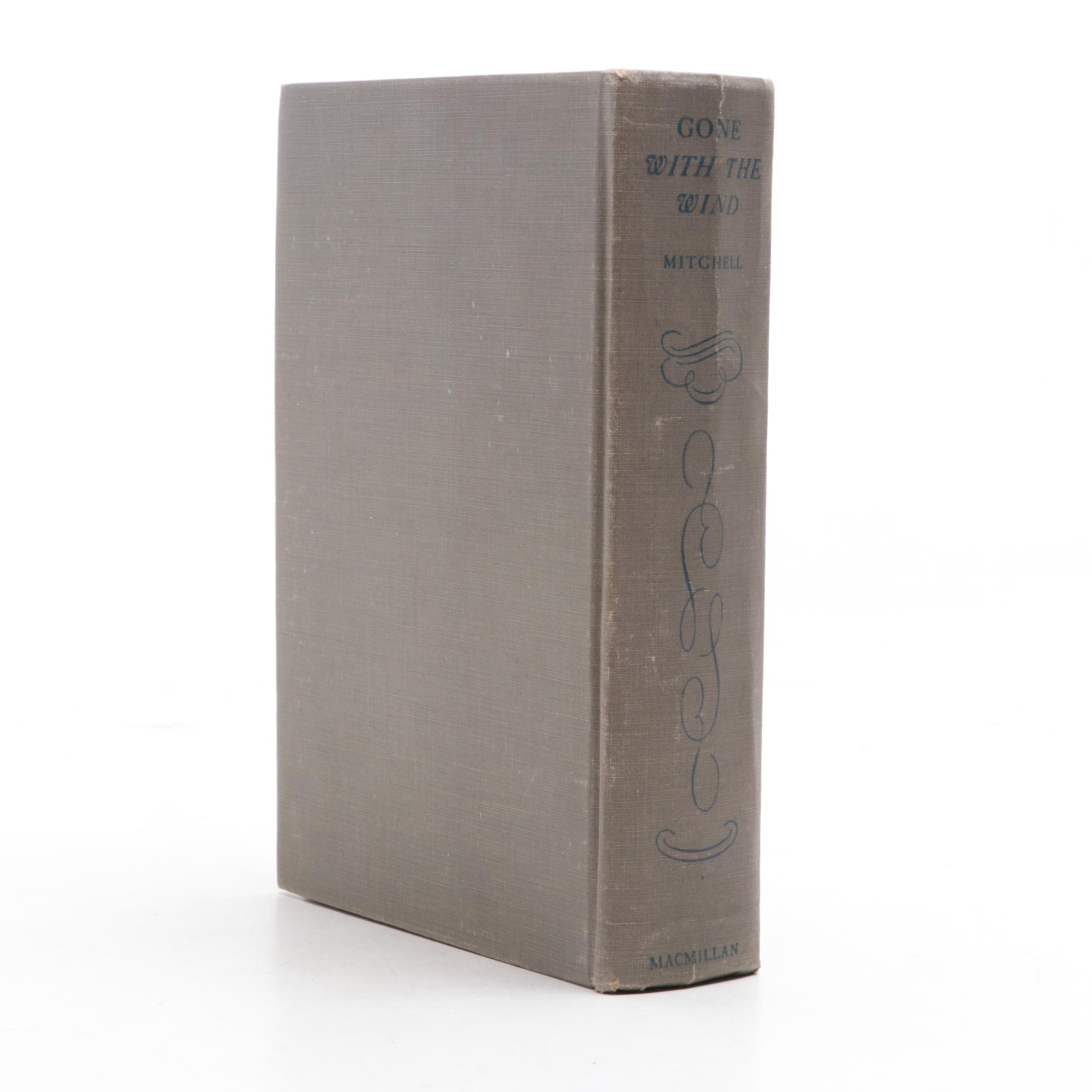 Early Printing "Gone with the Wind" by Margaret Mitchell, 1936