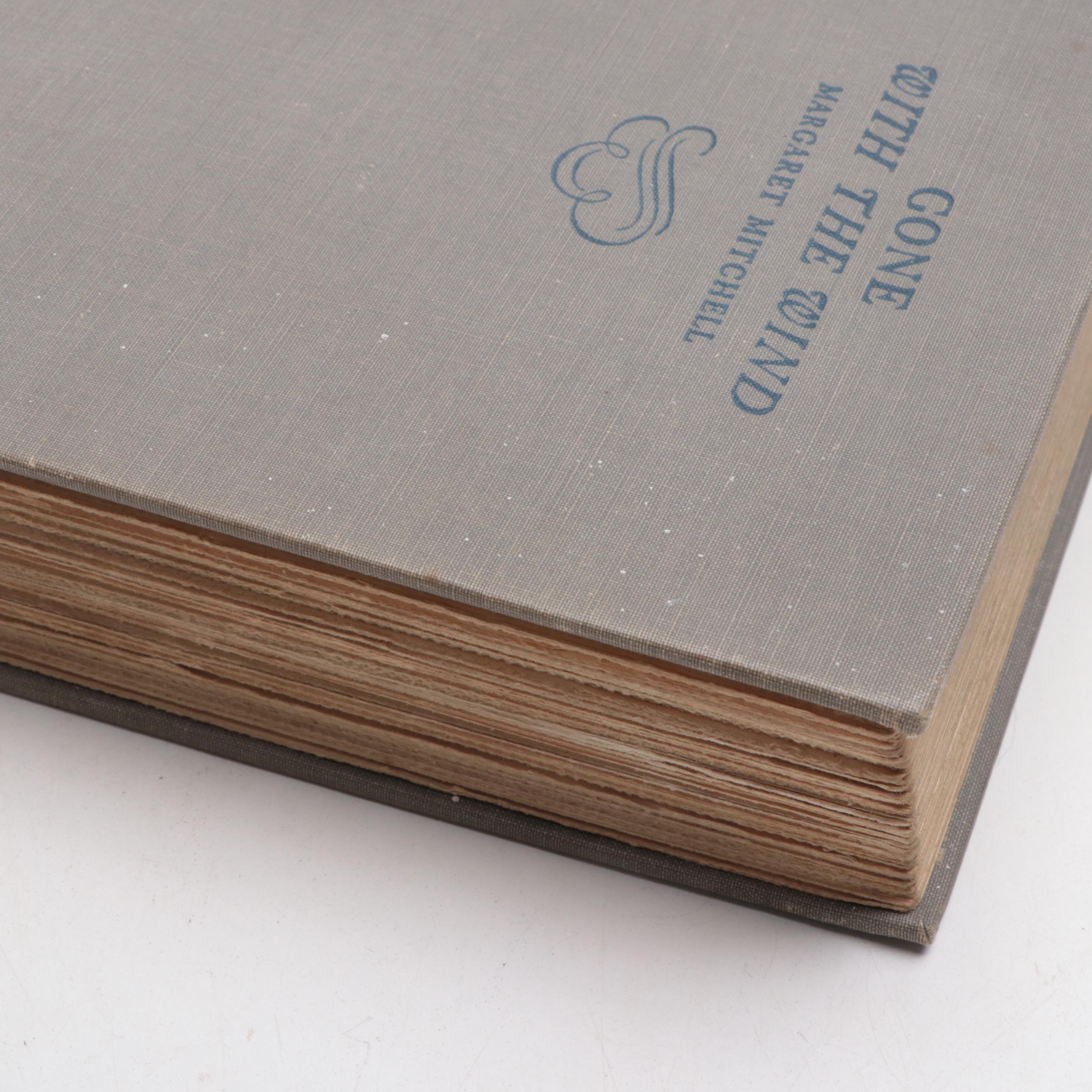 Early Printing "Gone with the Wind" by Margaret Mitchell, 1936