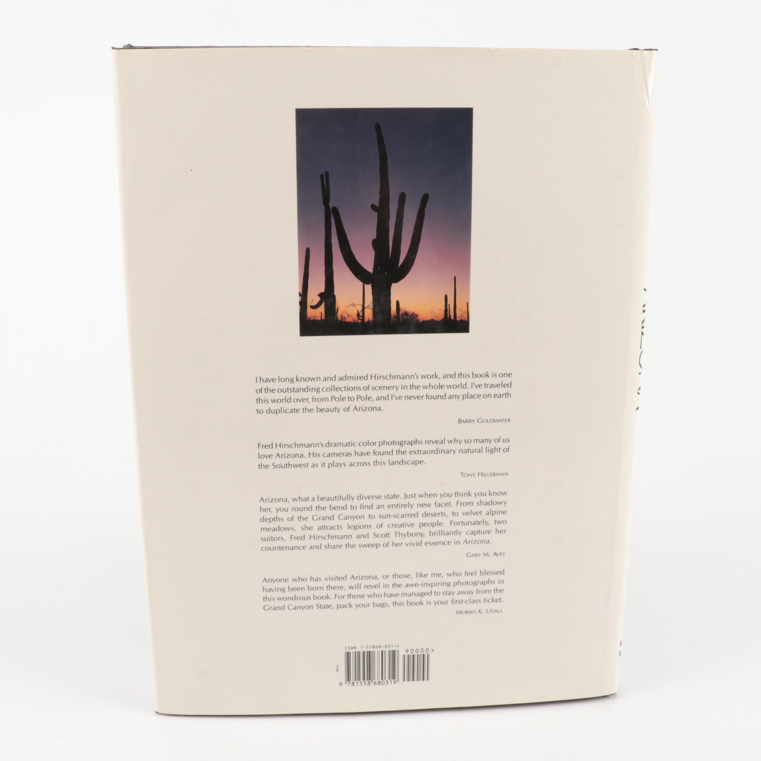 Illustrated "Arizona" by Fred Hirschmann and Scott Thybony, 1990