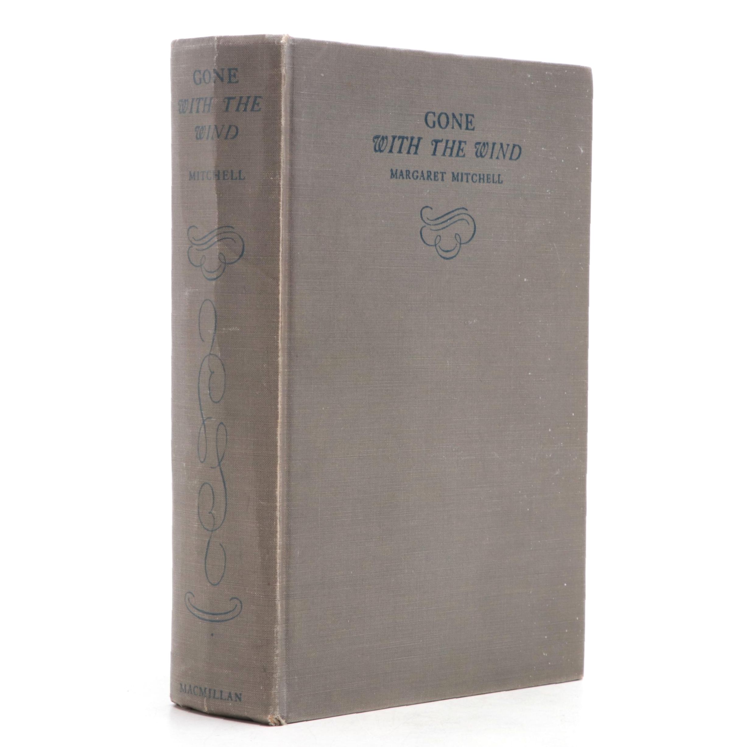 Early Printing "Gone with the Wind" by Margaret Mitchell, 1936