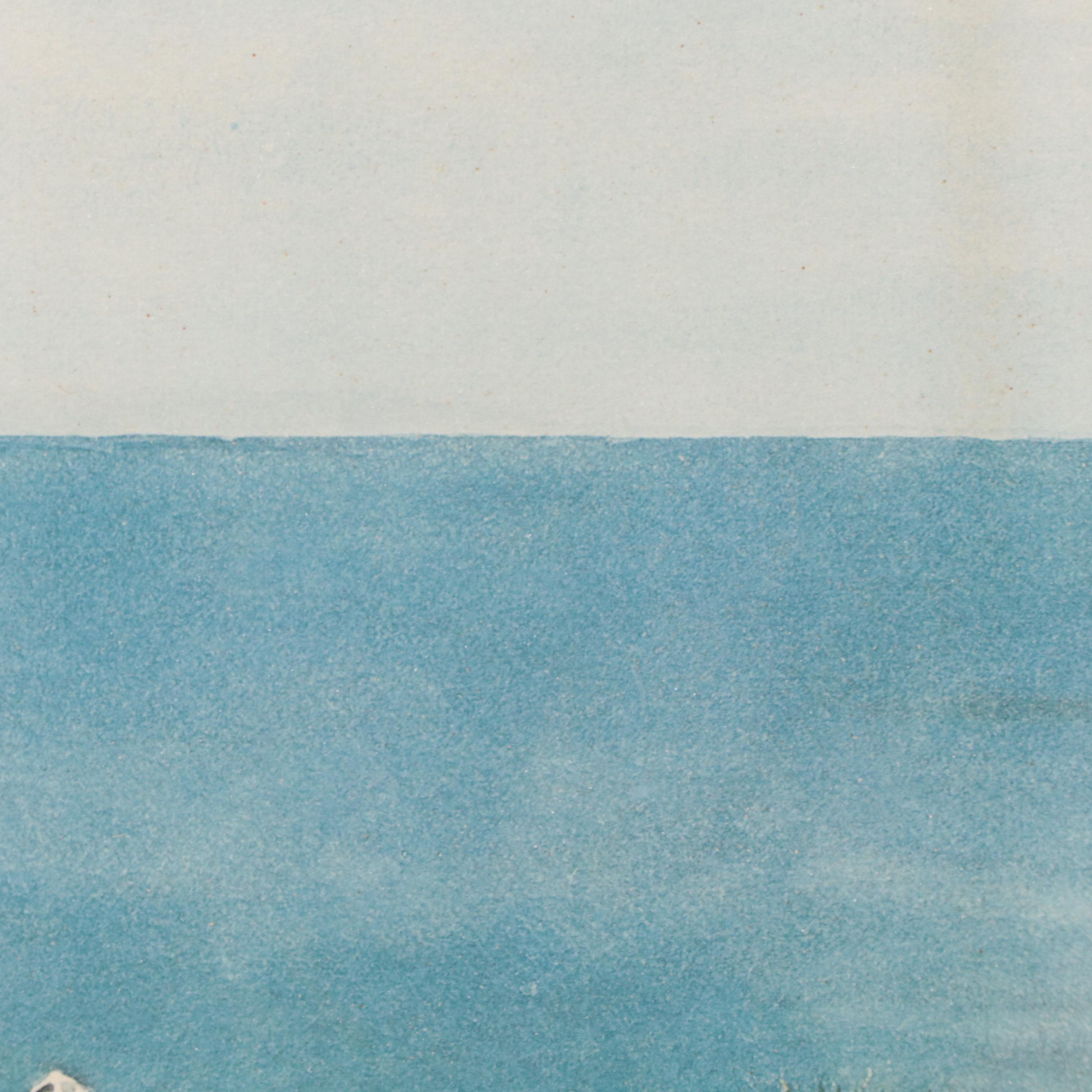 Collotype After Winslow Homer "Shore At Bermuda"