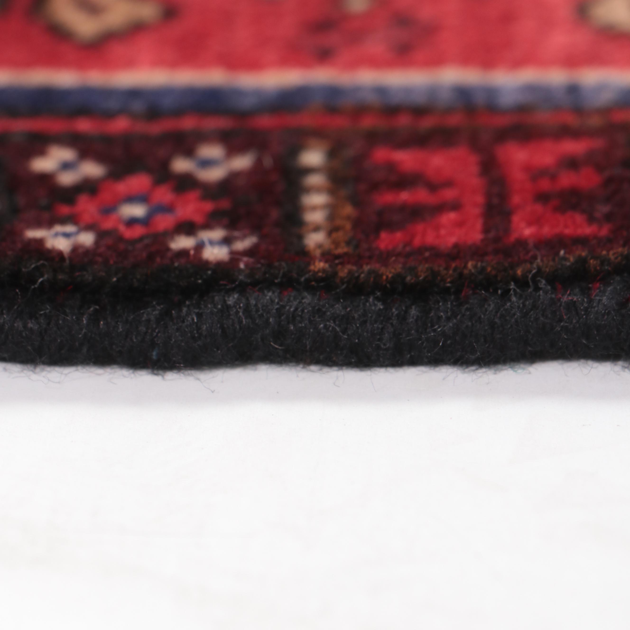 1'7 x 2' Hand-Knotted Afghan Baluch Floor Mat