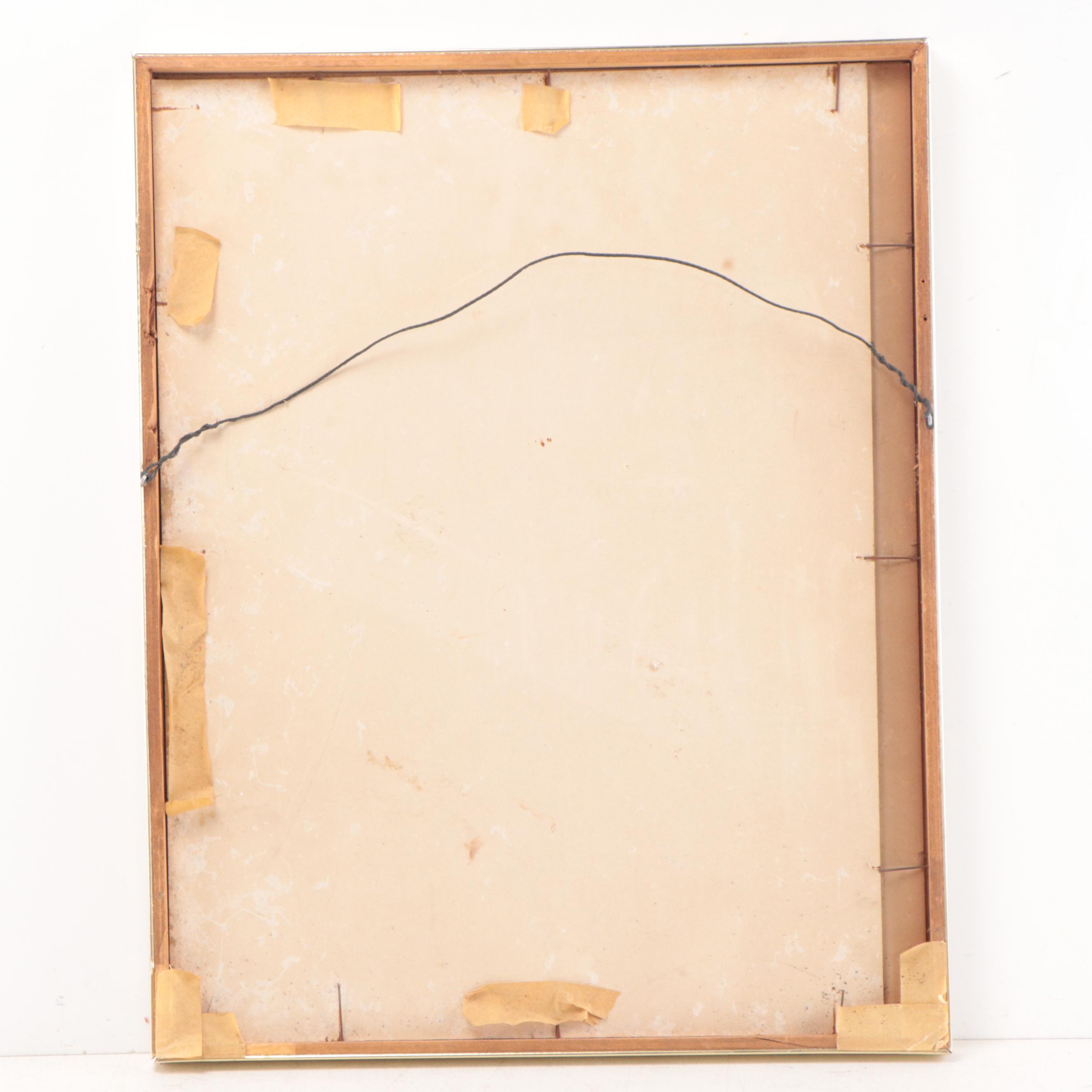 M. Jacques Etching "Circus"