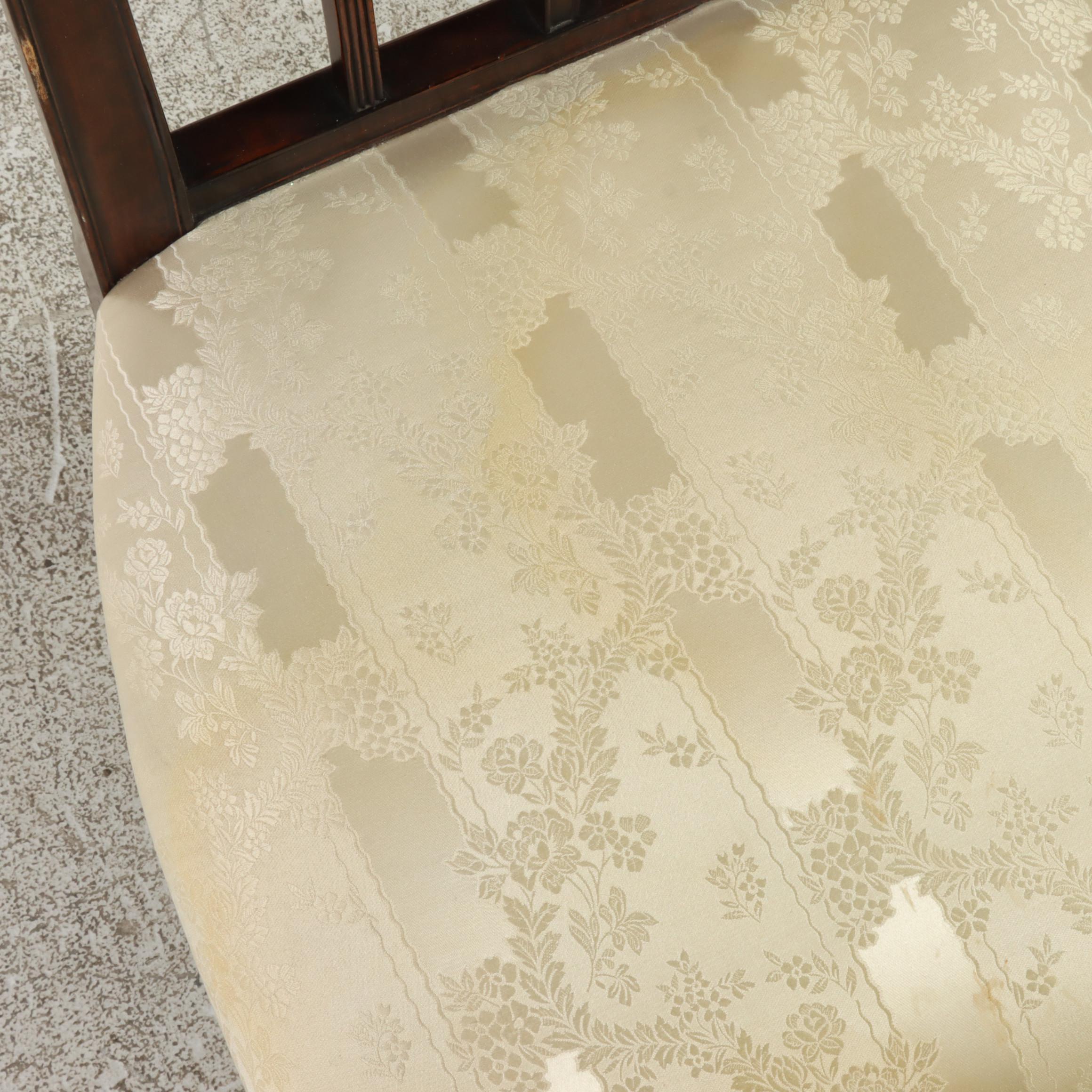 Three George III Mahogany Dining Chairs, circa 1800