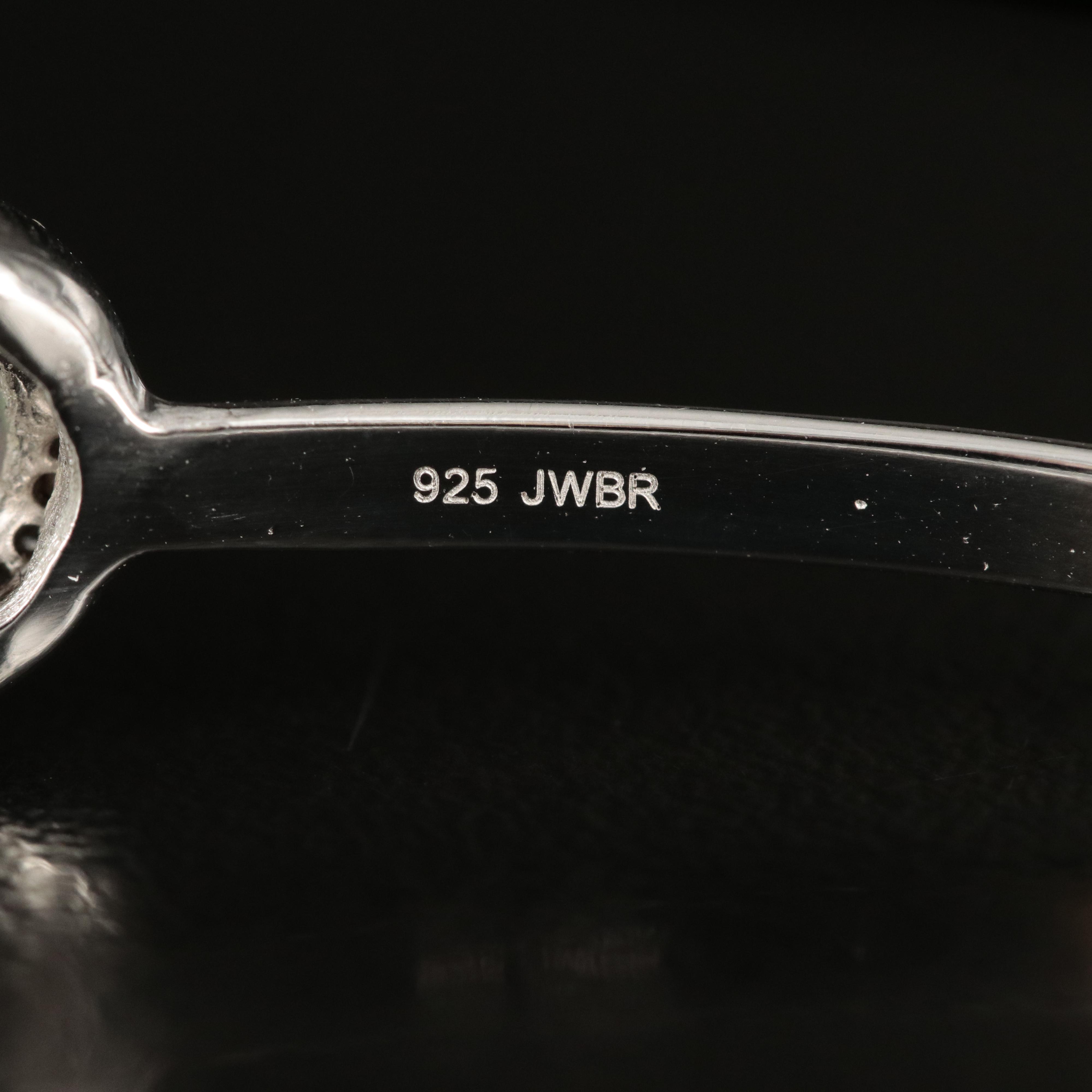 Sterling Opal and Sapphire Open Top Bangle