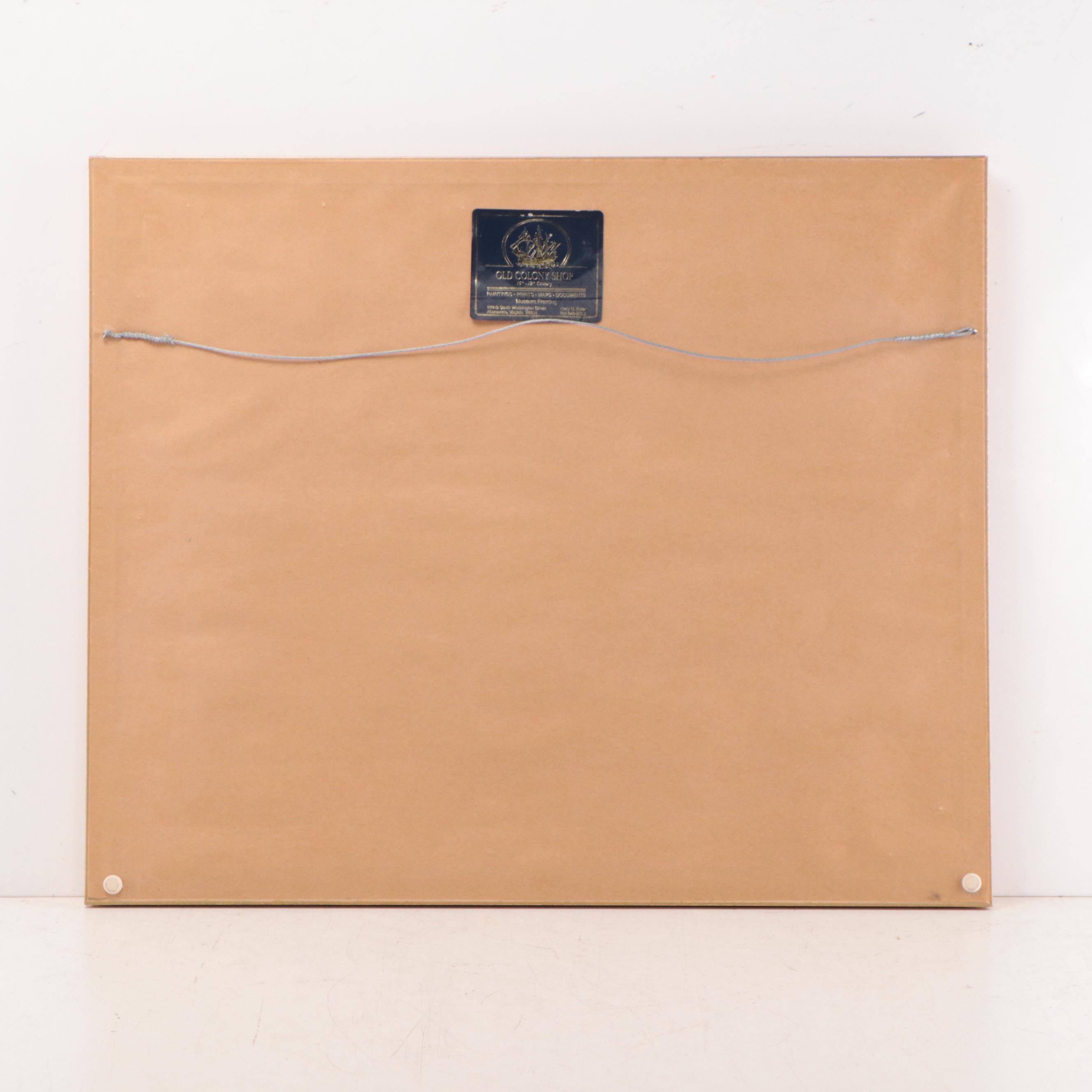 Watercolor Painting of House