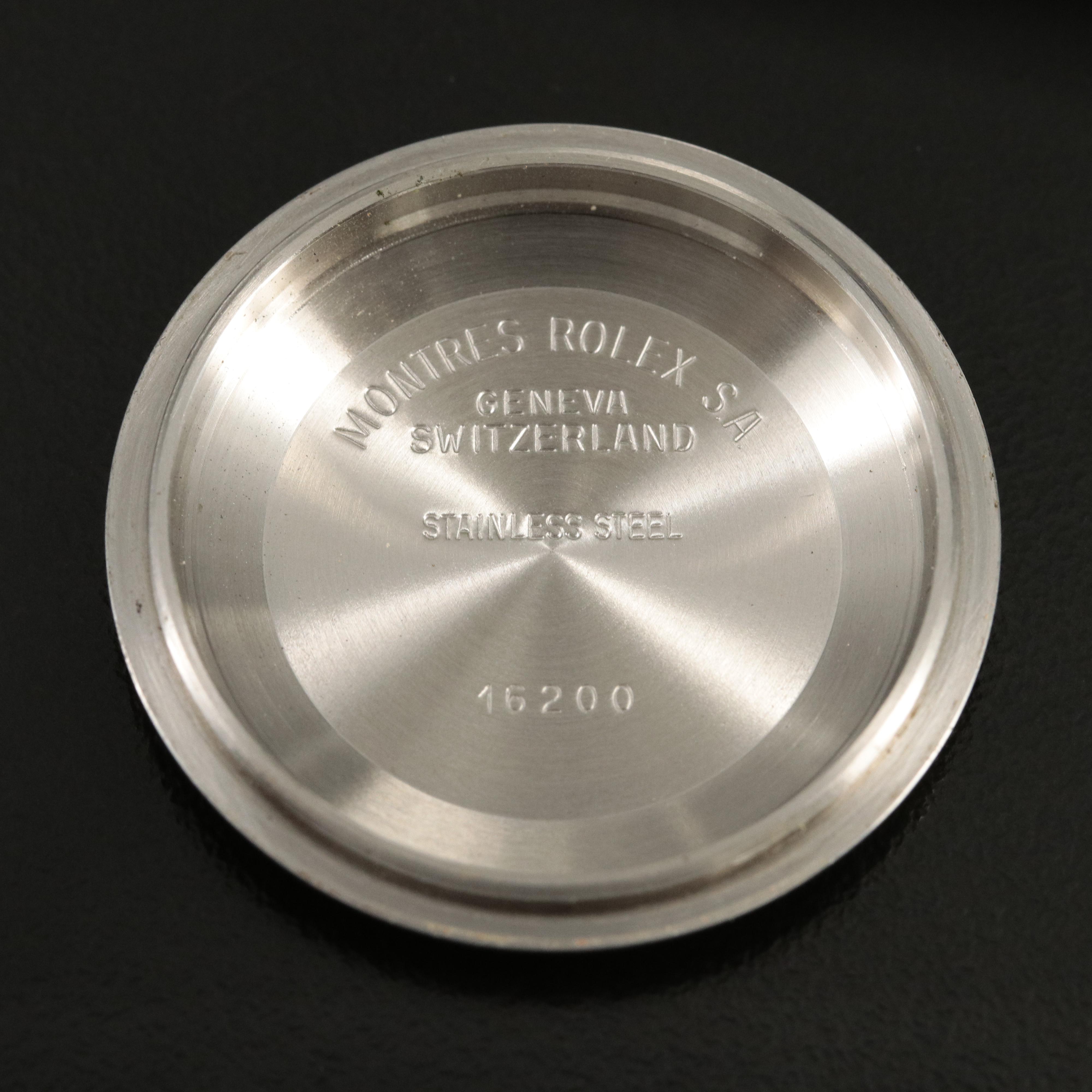 1988 Rolex Oyster Perpetual Datejust 18K and Stainless Steel Watch